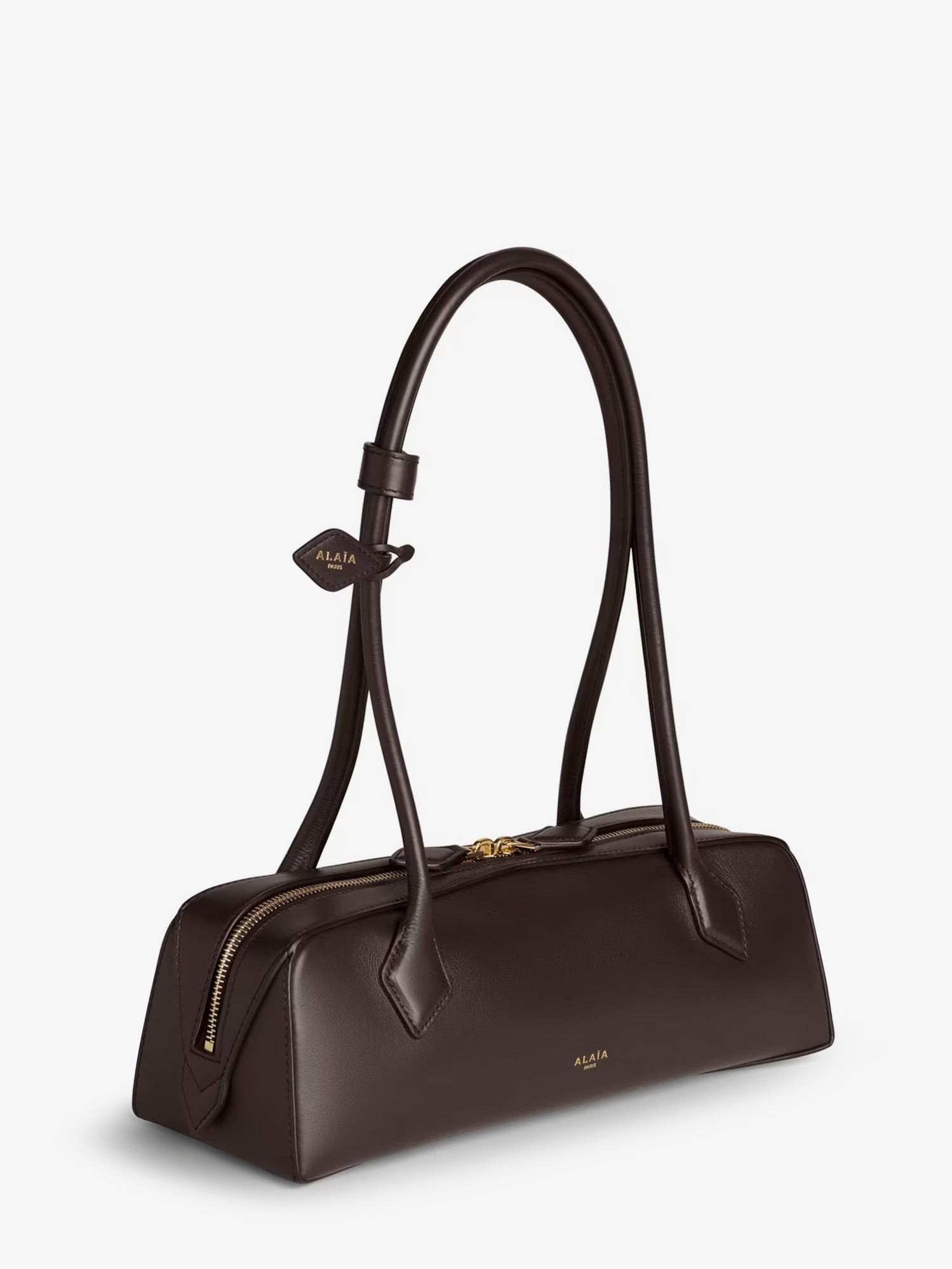 Le Teckel Medium leather shoulder bag - Image 3
