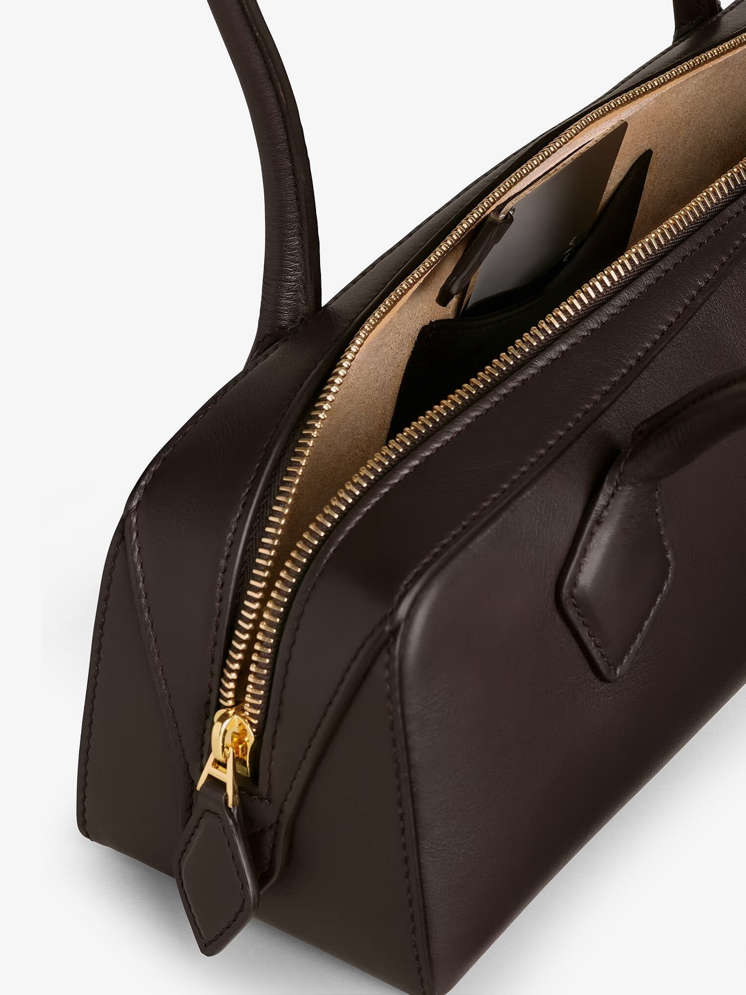 Le Teckel Medium leather shoulder bag - Image 4