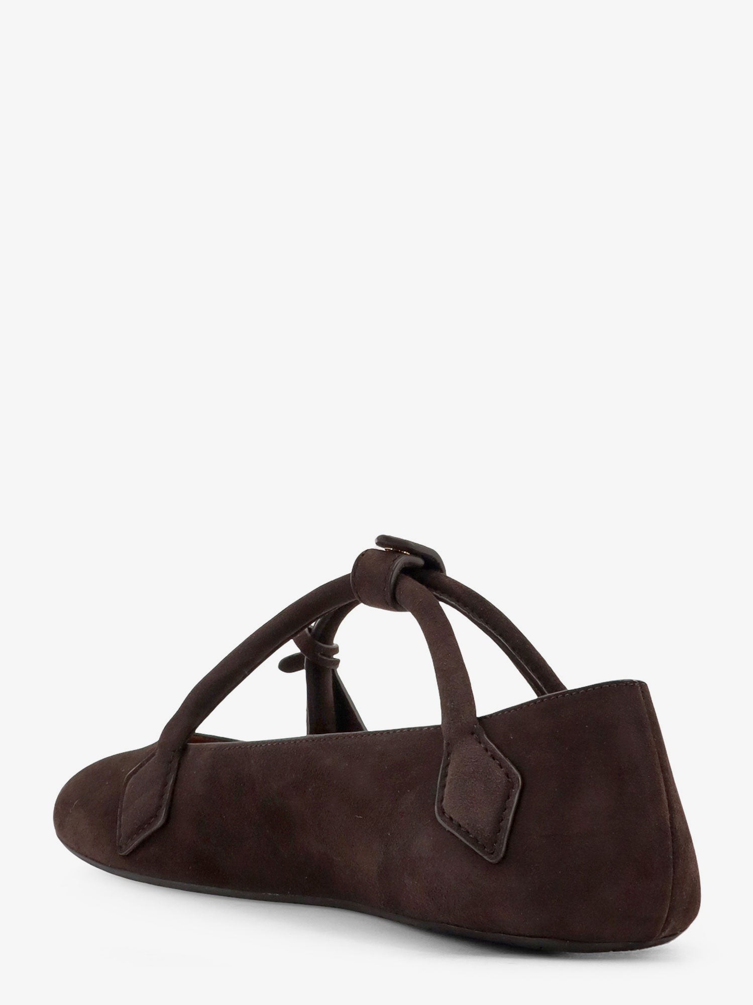 Le Teckel Suede Ballet Flats - Image 4