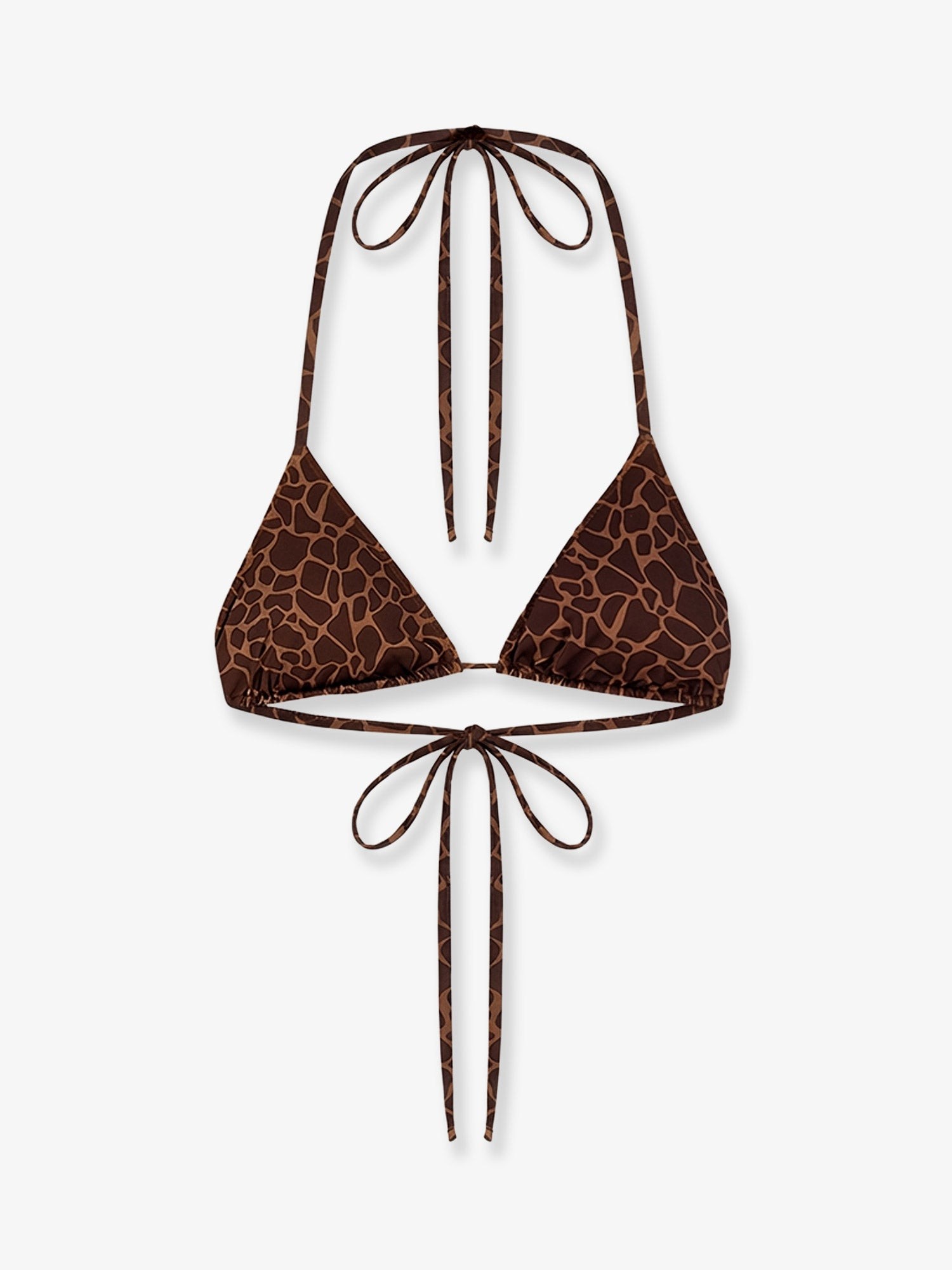 Leah nylon bikini top