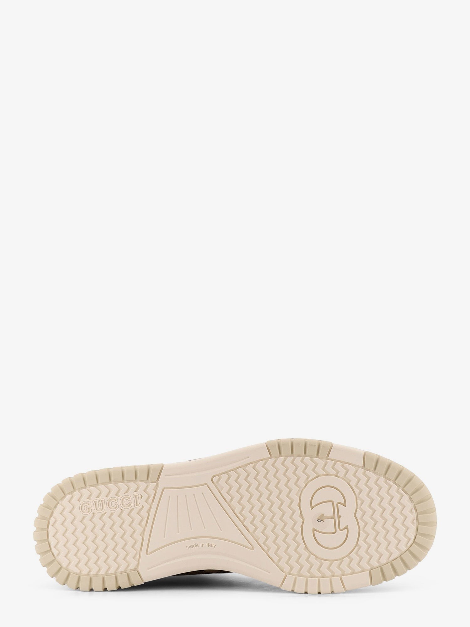Leather and suede Low-top Re-Web sneakers with GG Supreme fabric inserts - Image 4