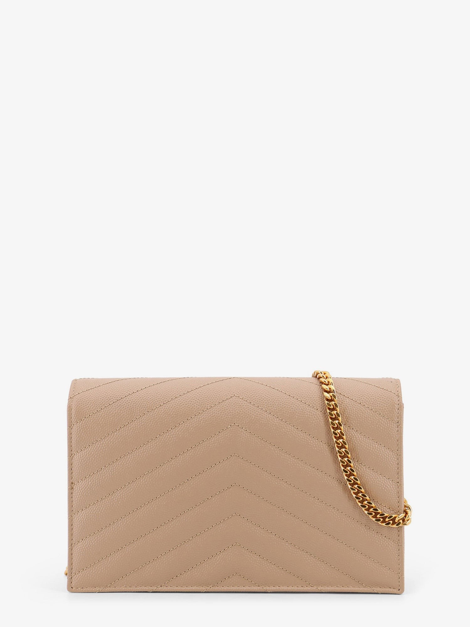 Leather shoulder bag with metal Cassandre logo - Image 2