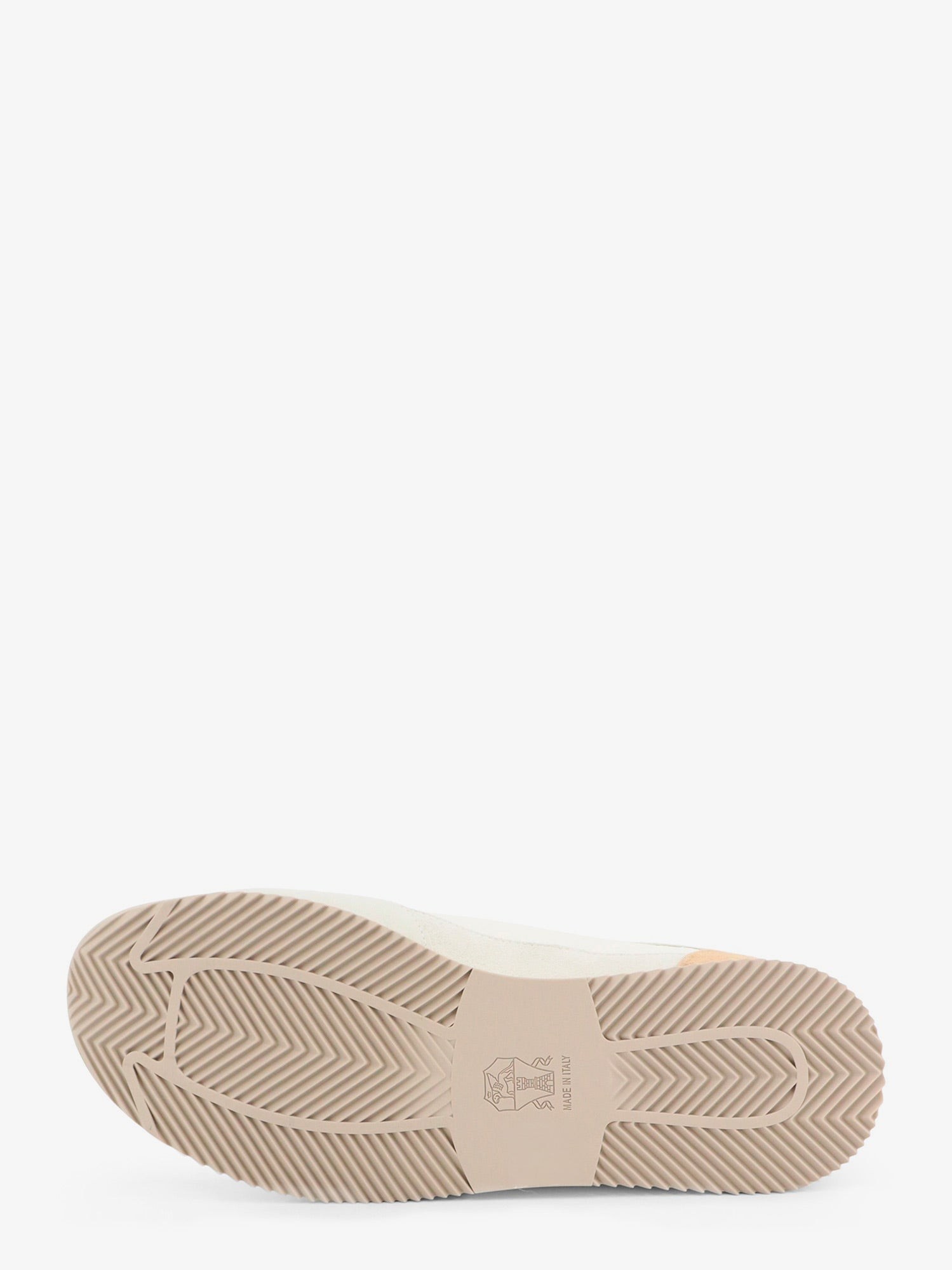 Leather sneakers with suede inserts - Image 4