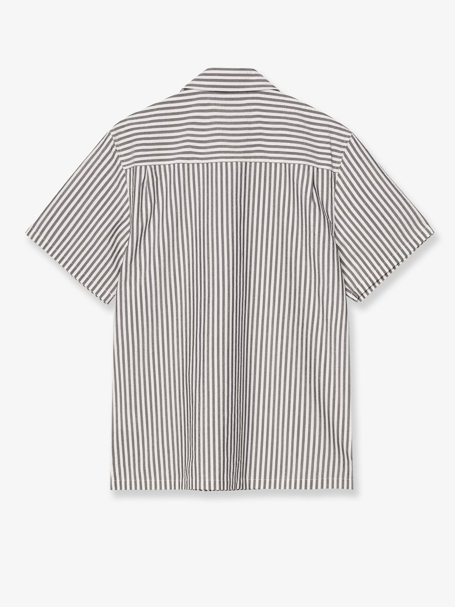 Level cotton blend shirt with striped pattern - Image 2