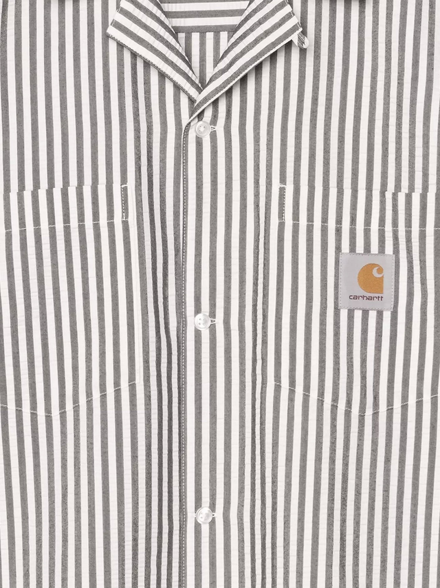 Level cotton blend shirt with striped pattern - Image 3