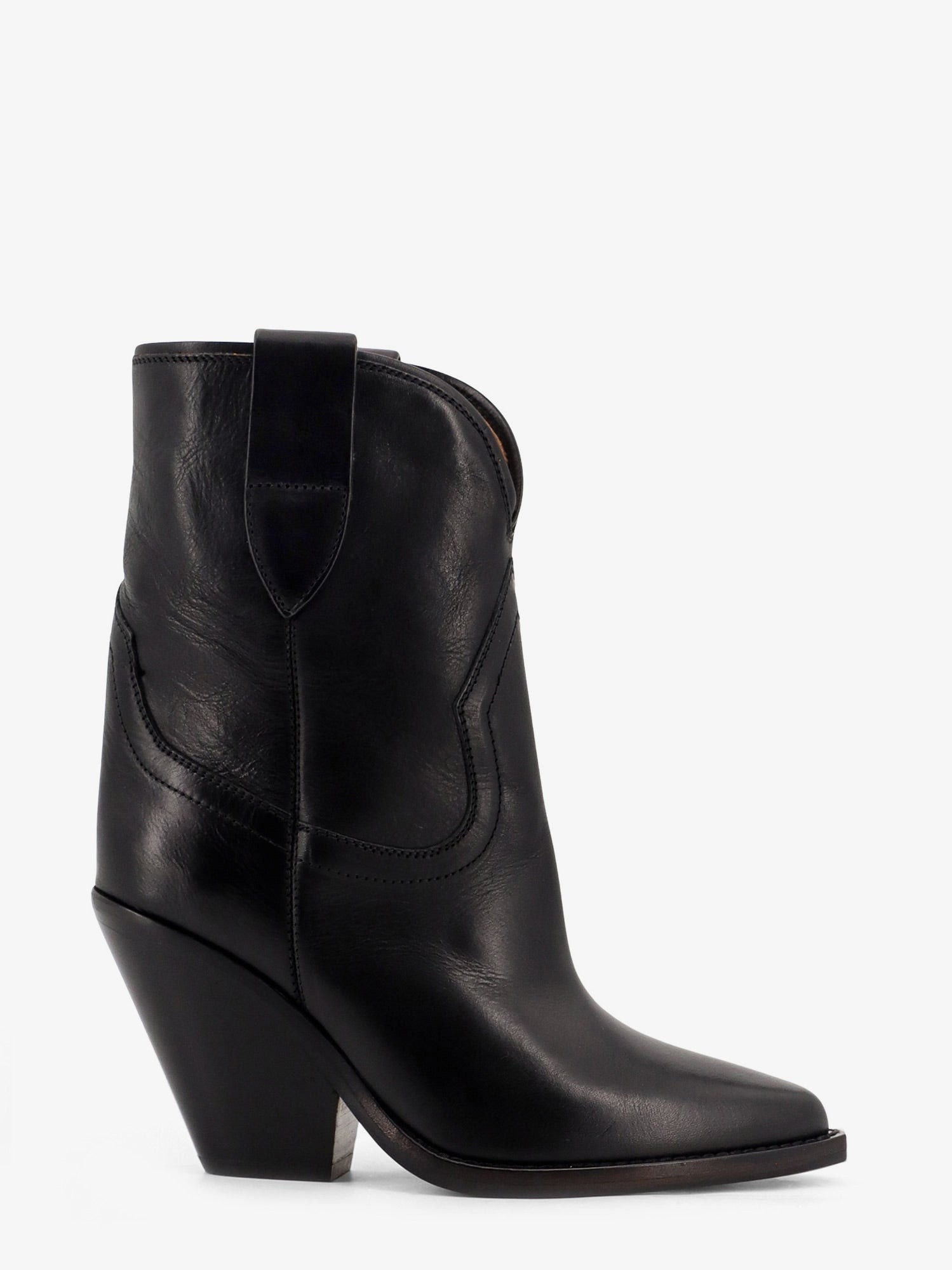 Leyane leather boots