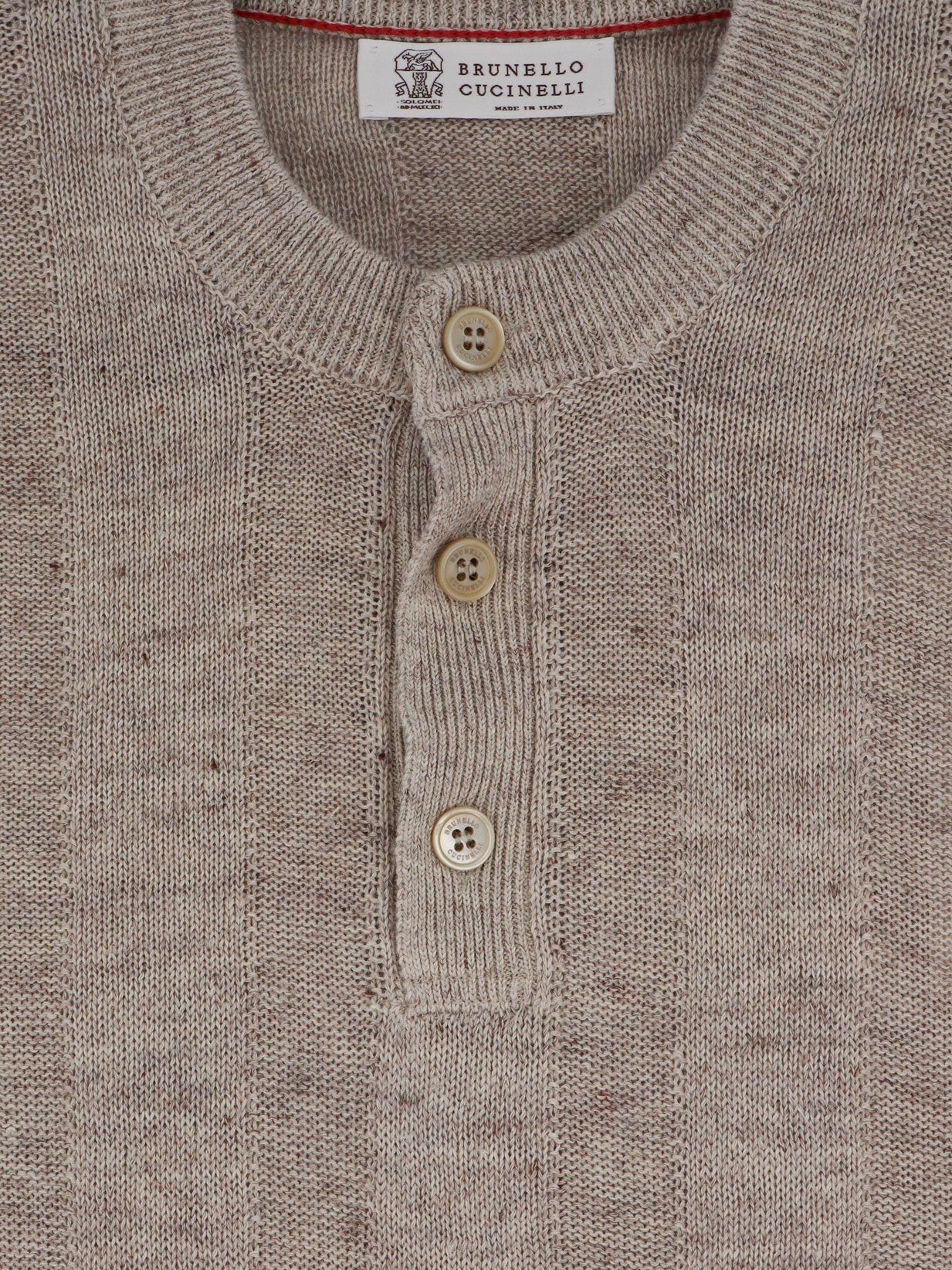 Linen and cotton blend sweater - Image 3