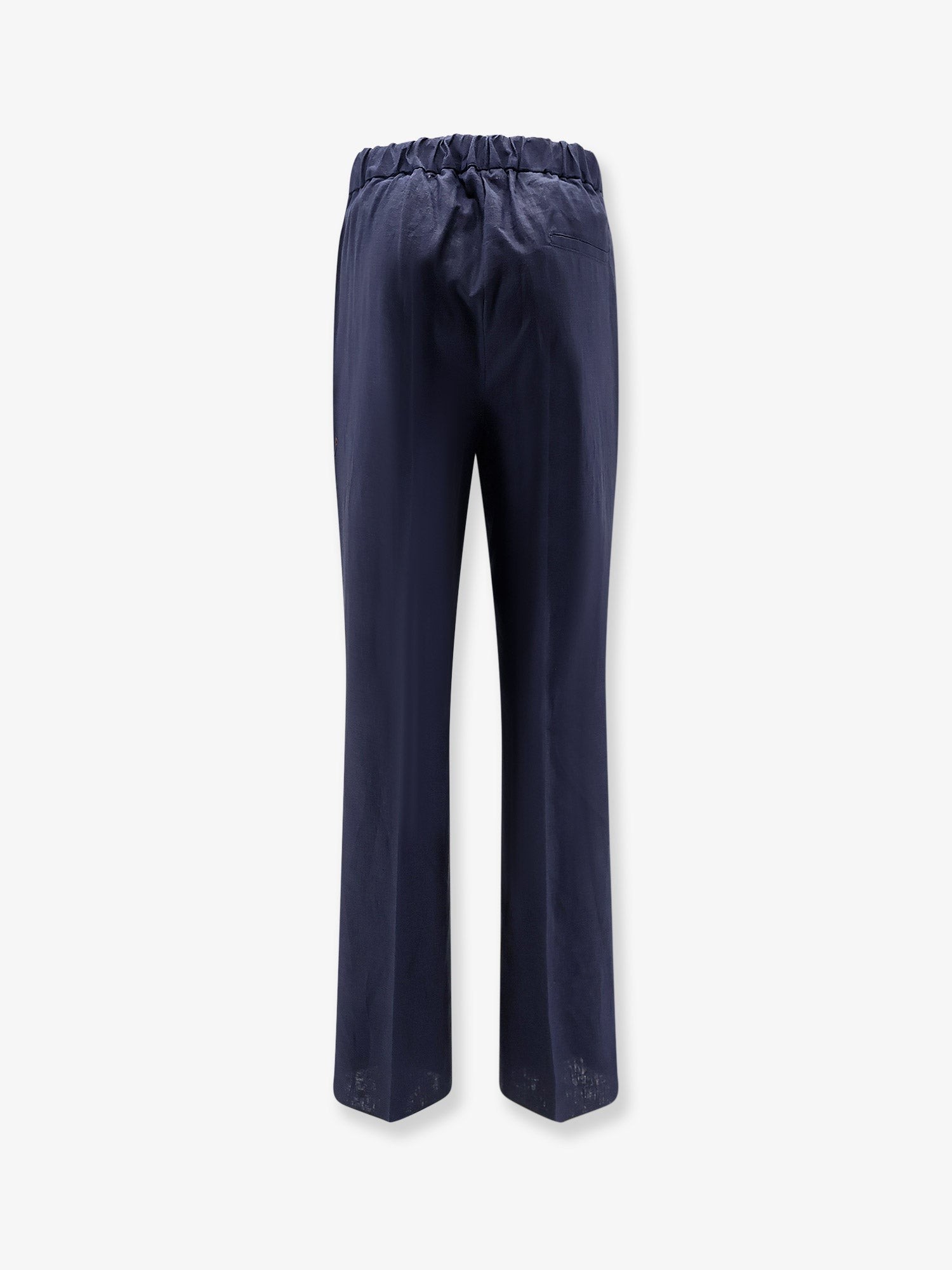 Linen and viscose trousers - Image 2