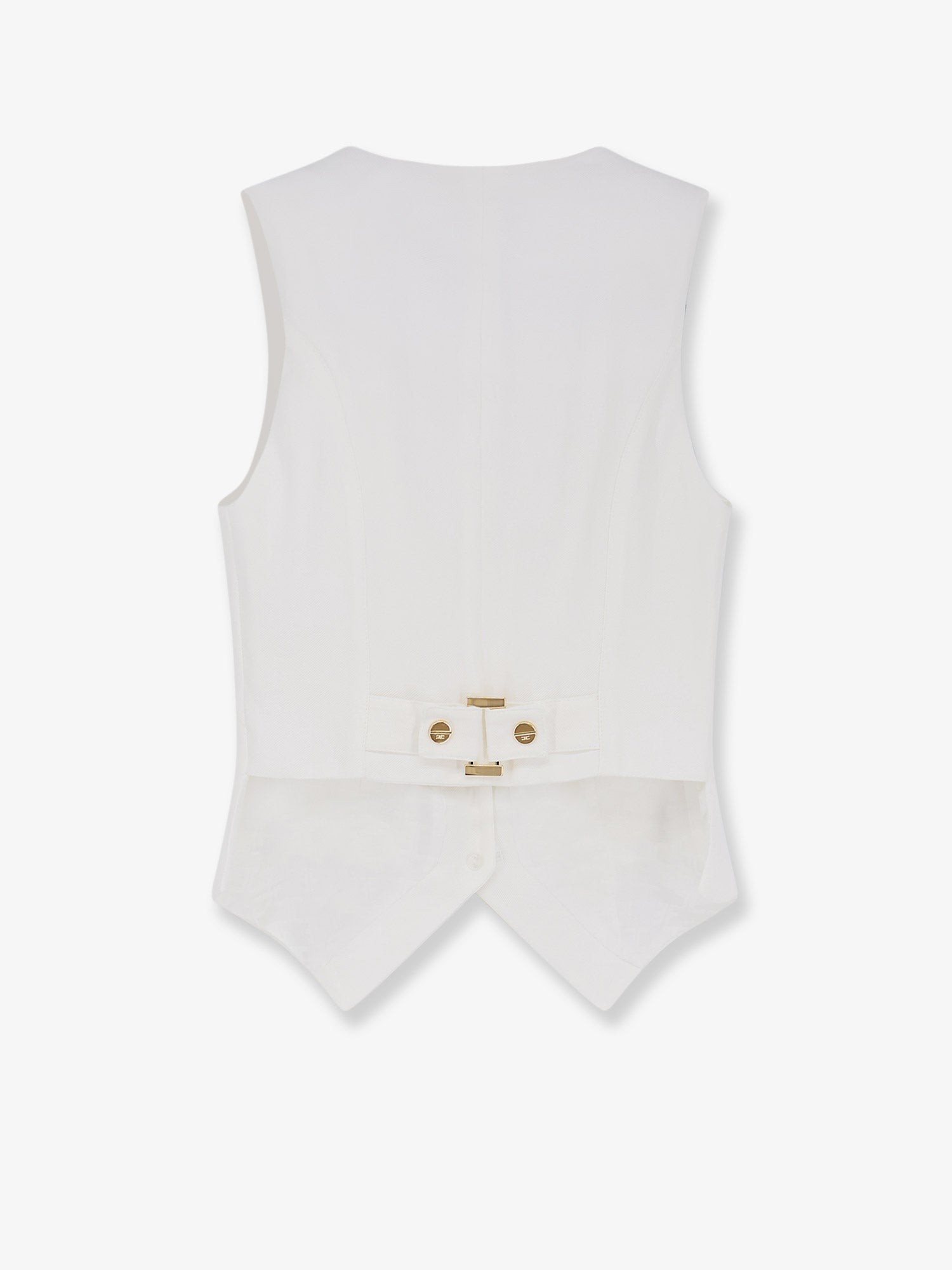 Linen and viscose vest - Image 2