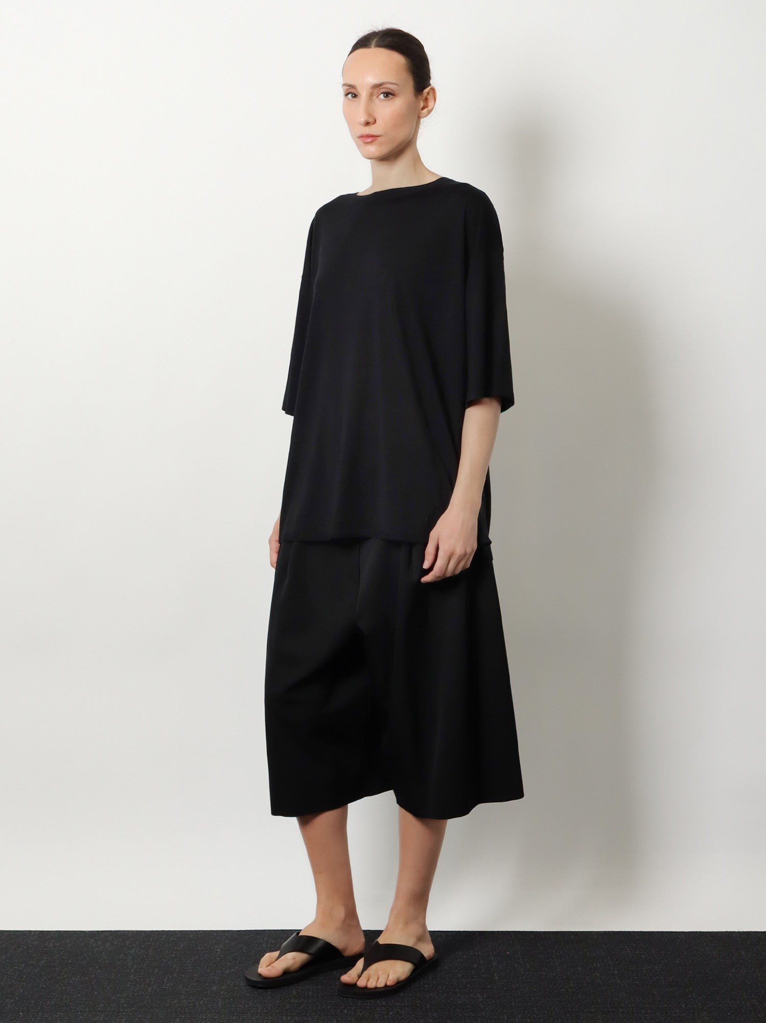 Longline wool blend sweater - Image 2