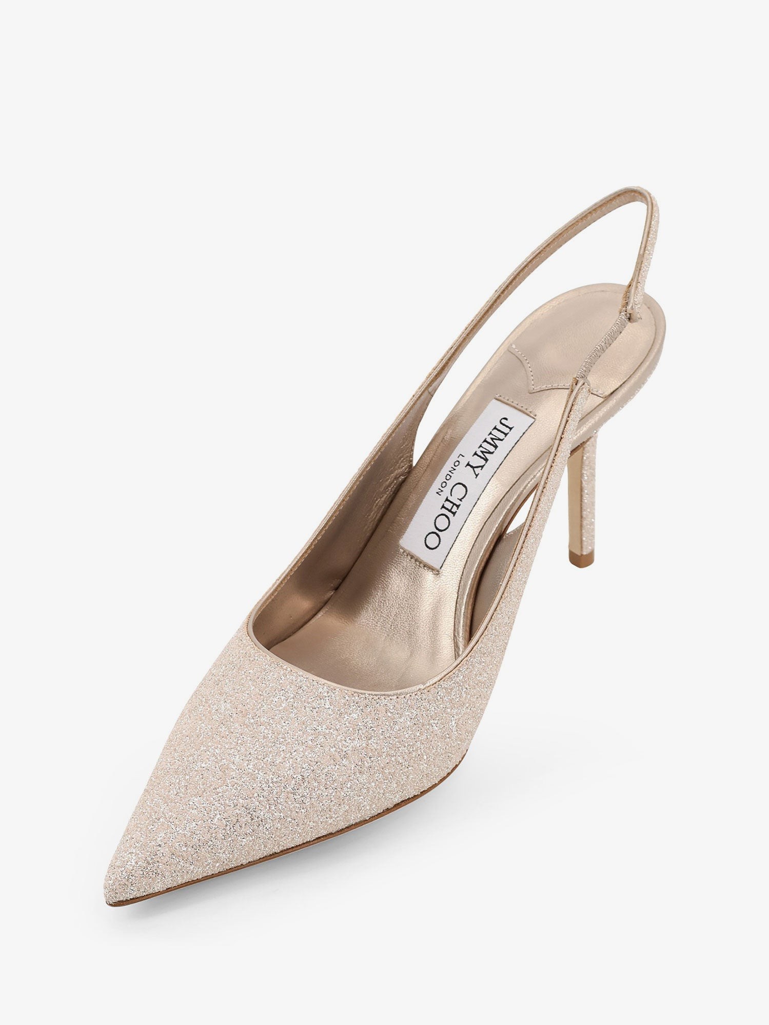 Love décolleté with all-over glitter effect - Image 4