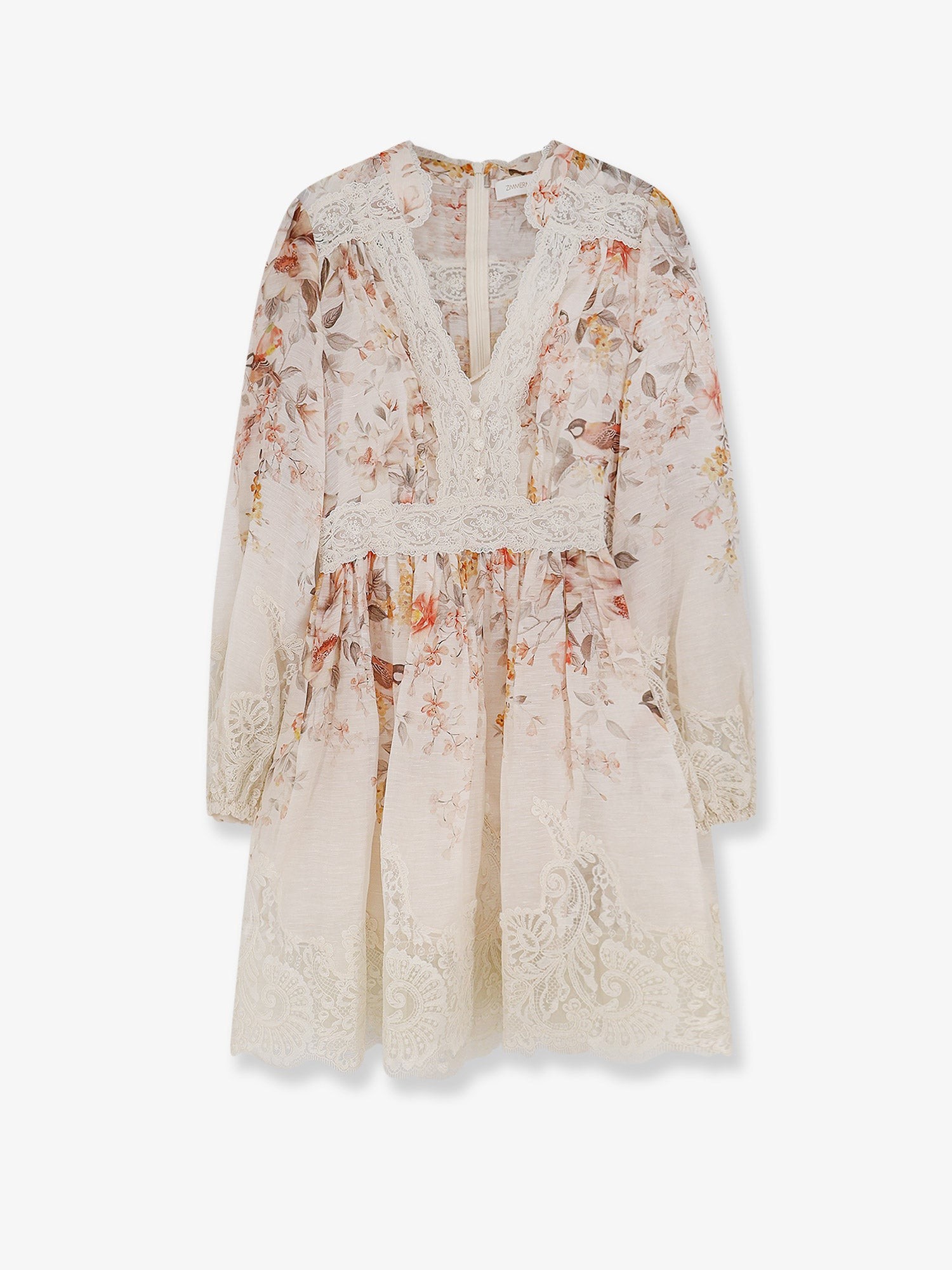 Luna linen and silk dress