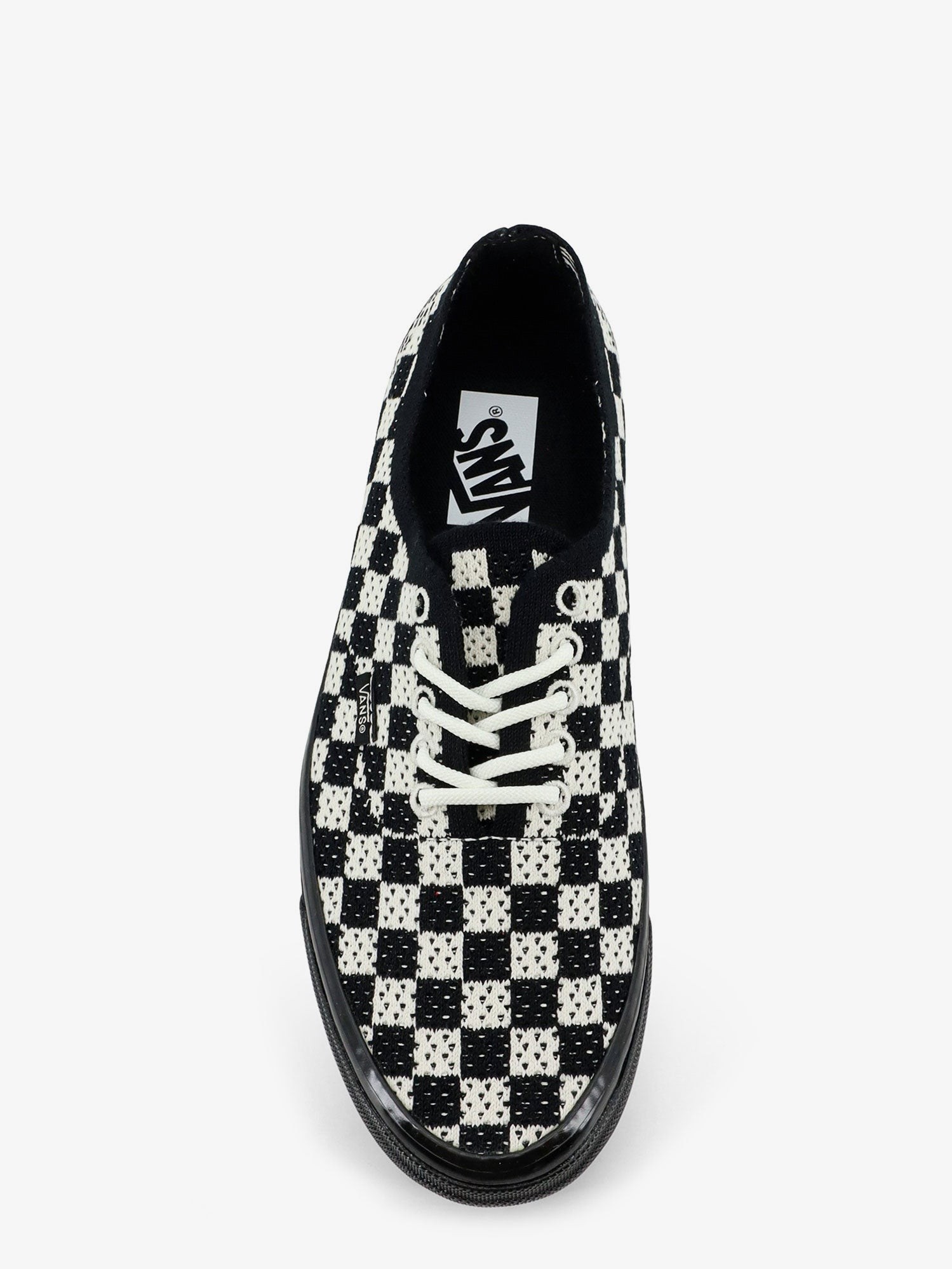 LX Authentic 44 fabric sneakers with a checkerboard pattern - Image 5
