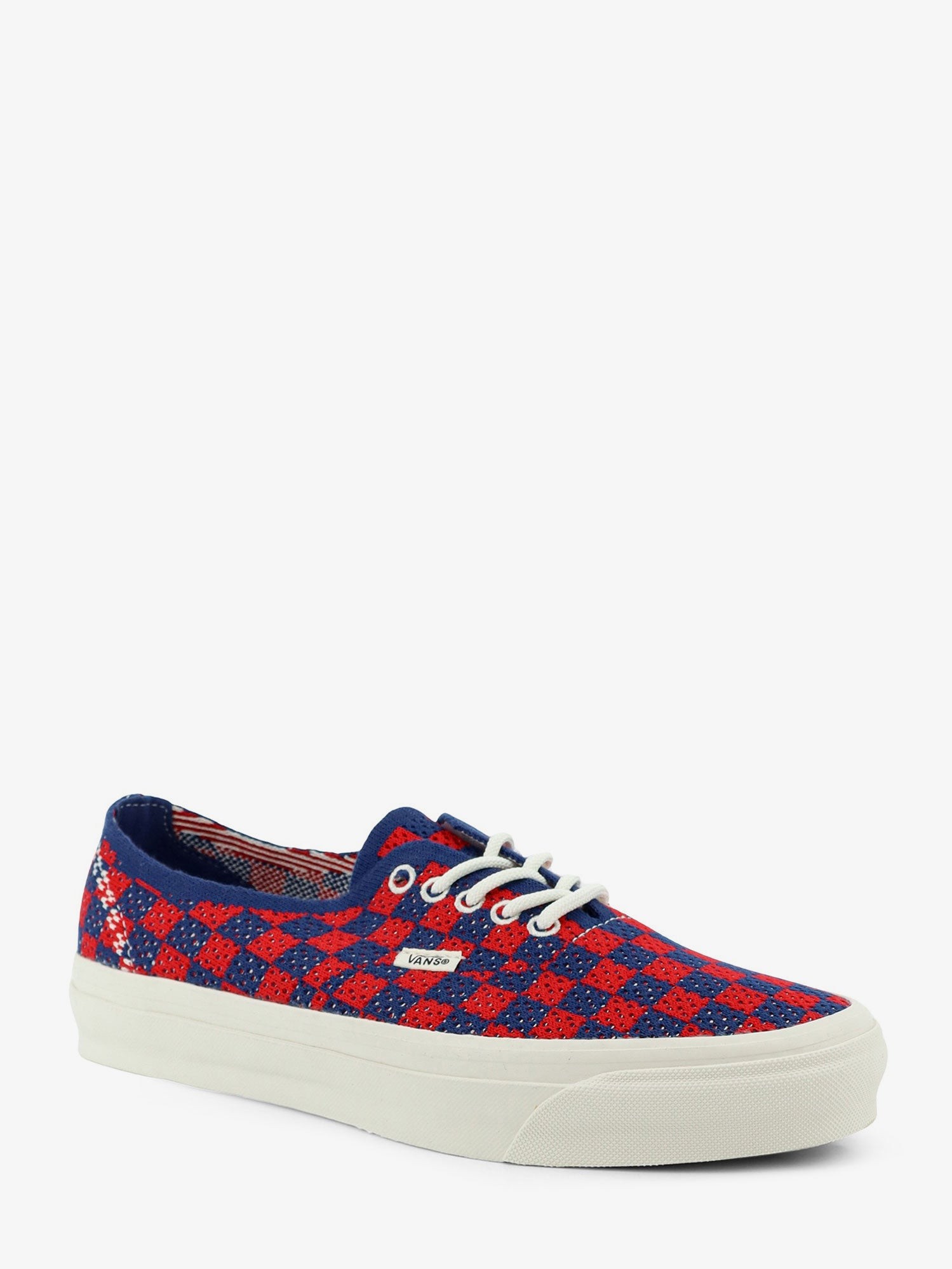 Lx Authentic 44 fabric sneakers with Checkerboard pattern - Image 2