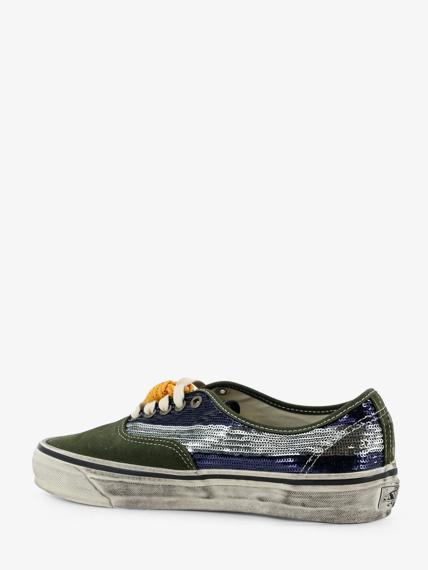 Lx authentic 44 suede sneakers with micro-sequin detail on the side - Image 3