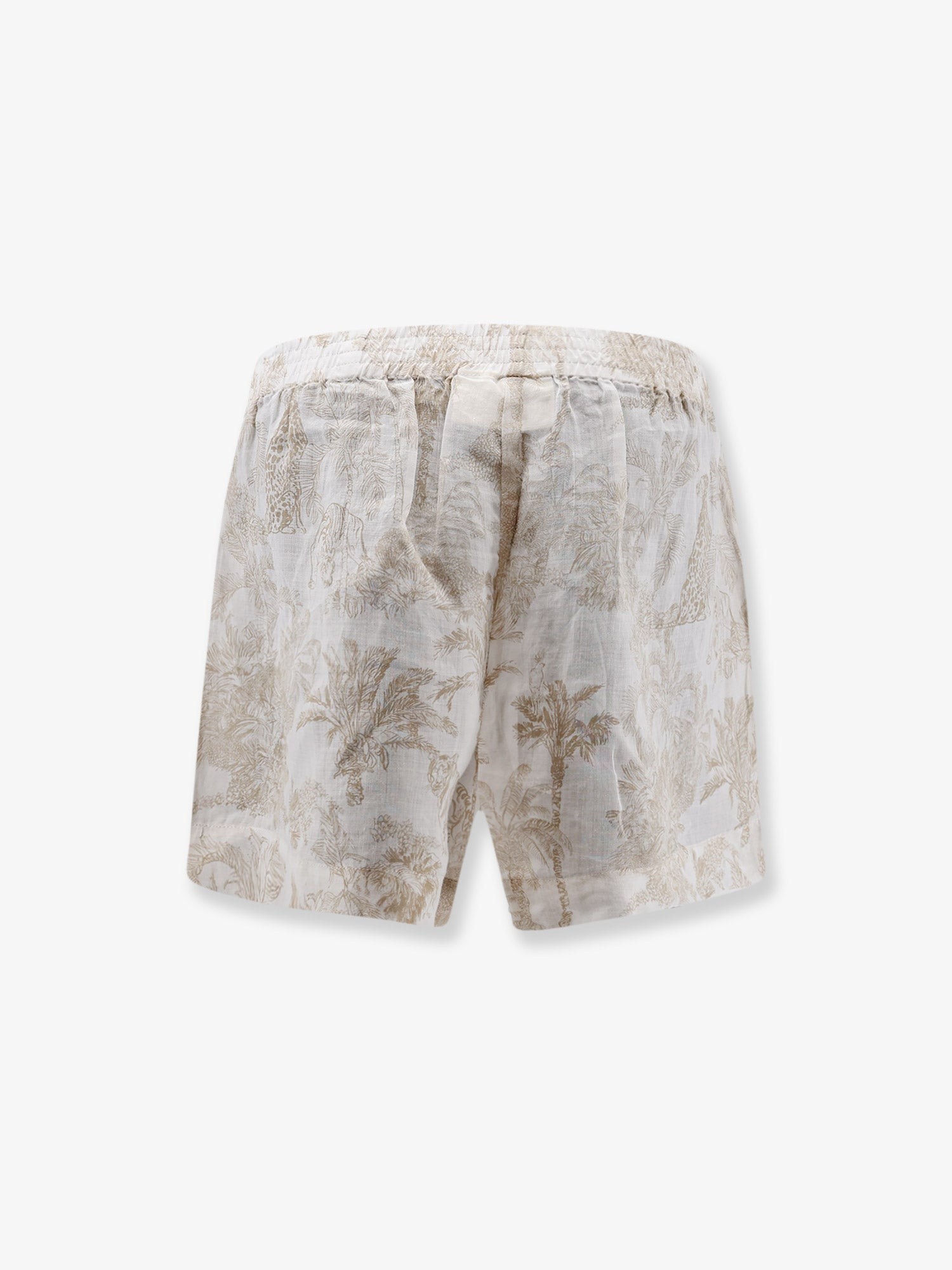 Maeve ramie shorts with floral motif - Image 2