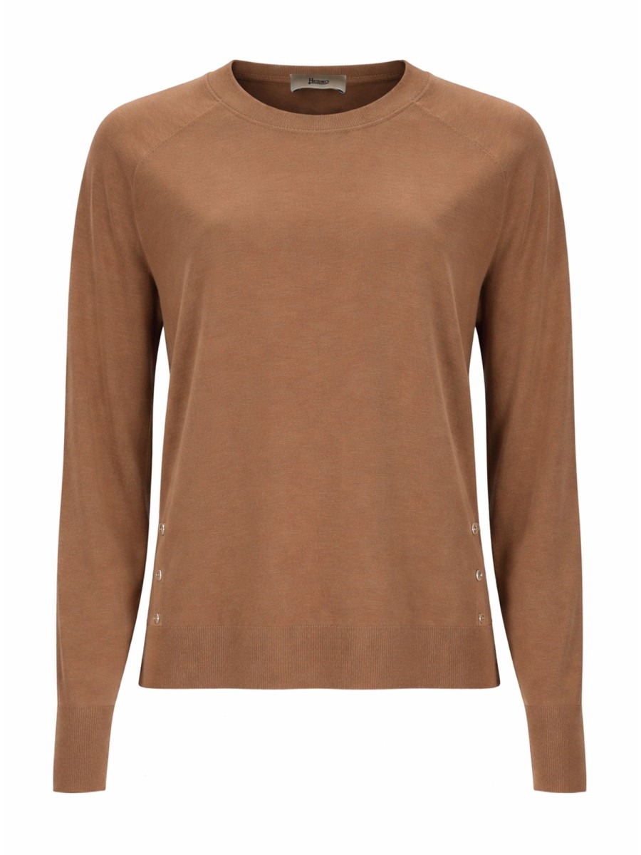 MAGLIA CON BOTTONI LATERALI