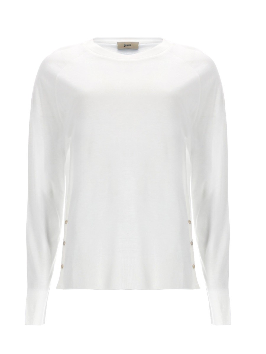 MAGLIA CON BOTTONI LATERALI