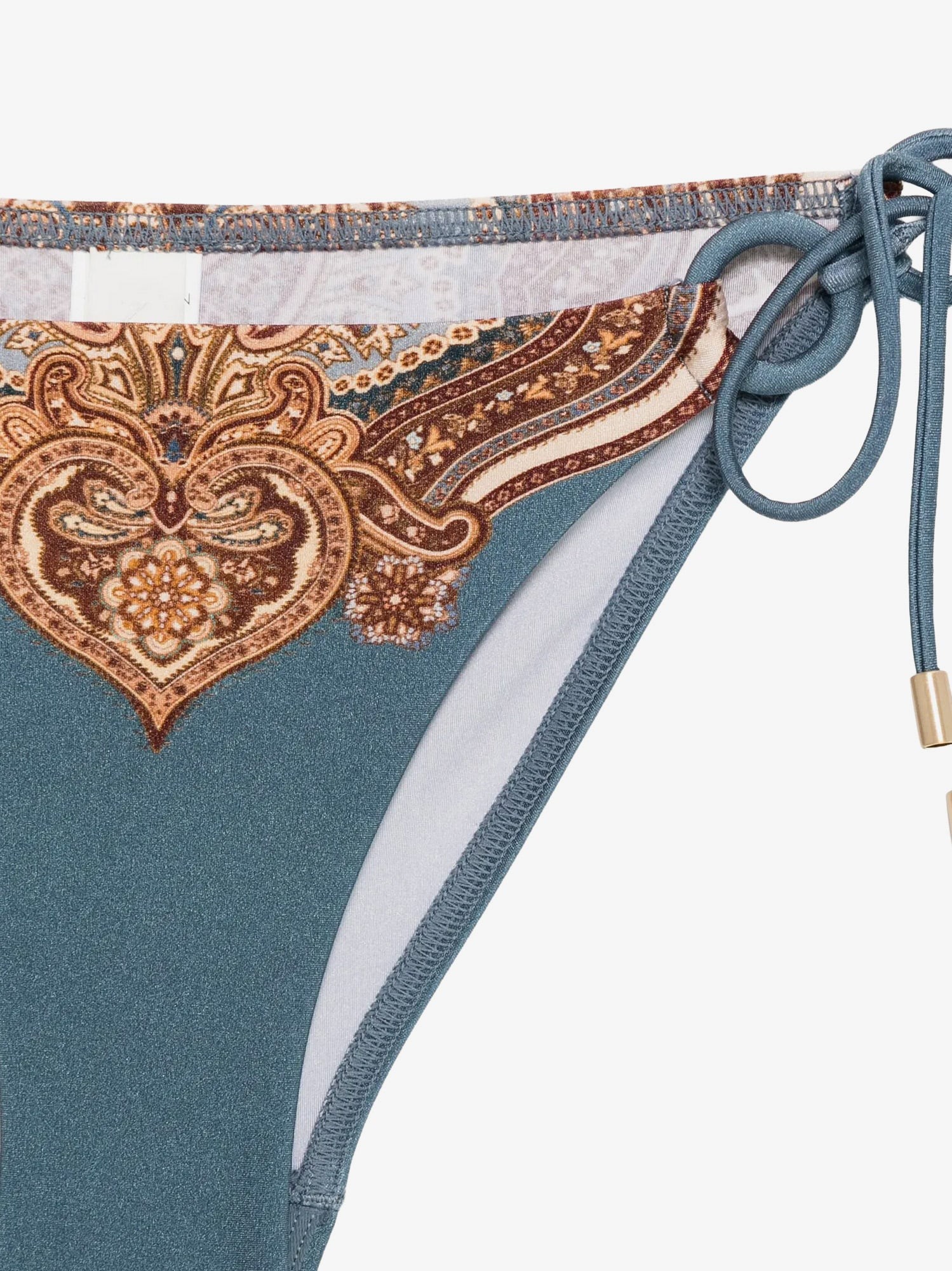 Mahon nylon bikini with paisley print - Image 3