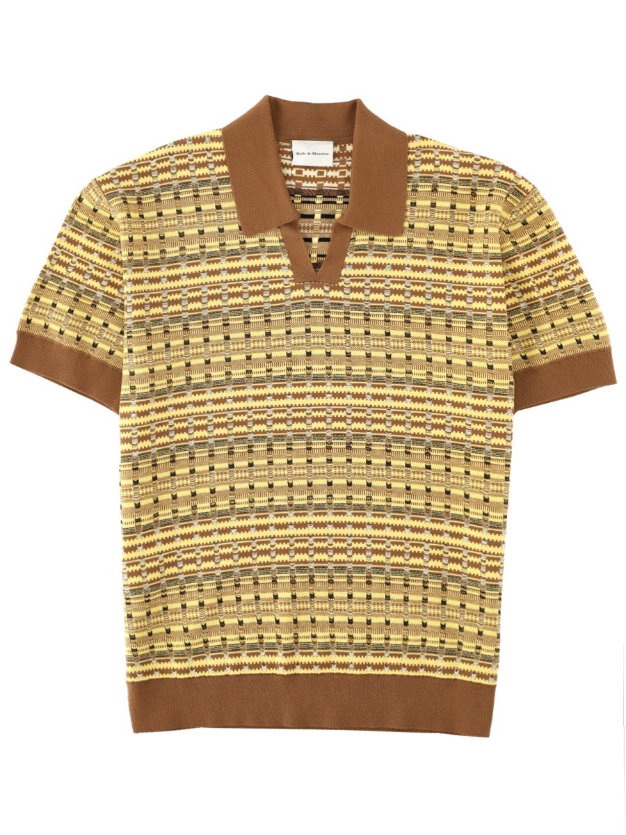 "MAILLE COOGIE" POLO SHIRT