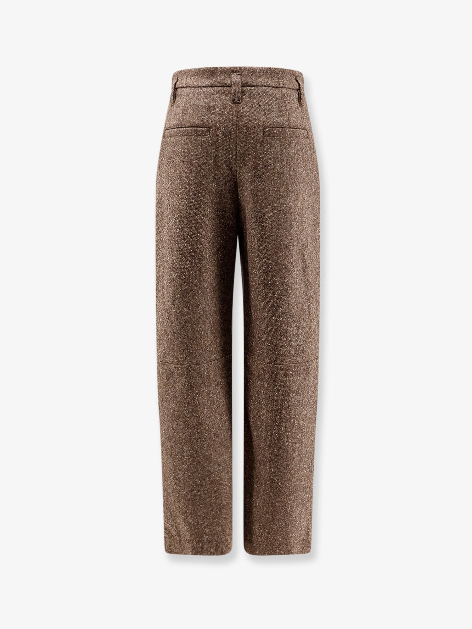 Mélange wool blend trousers - Image 2