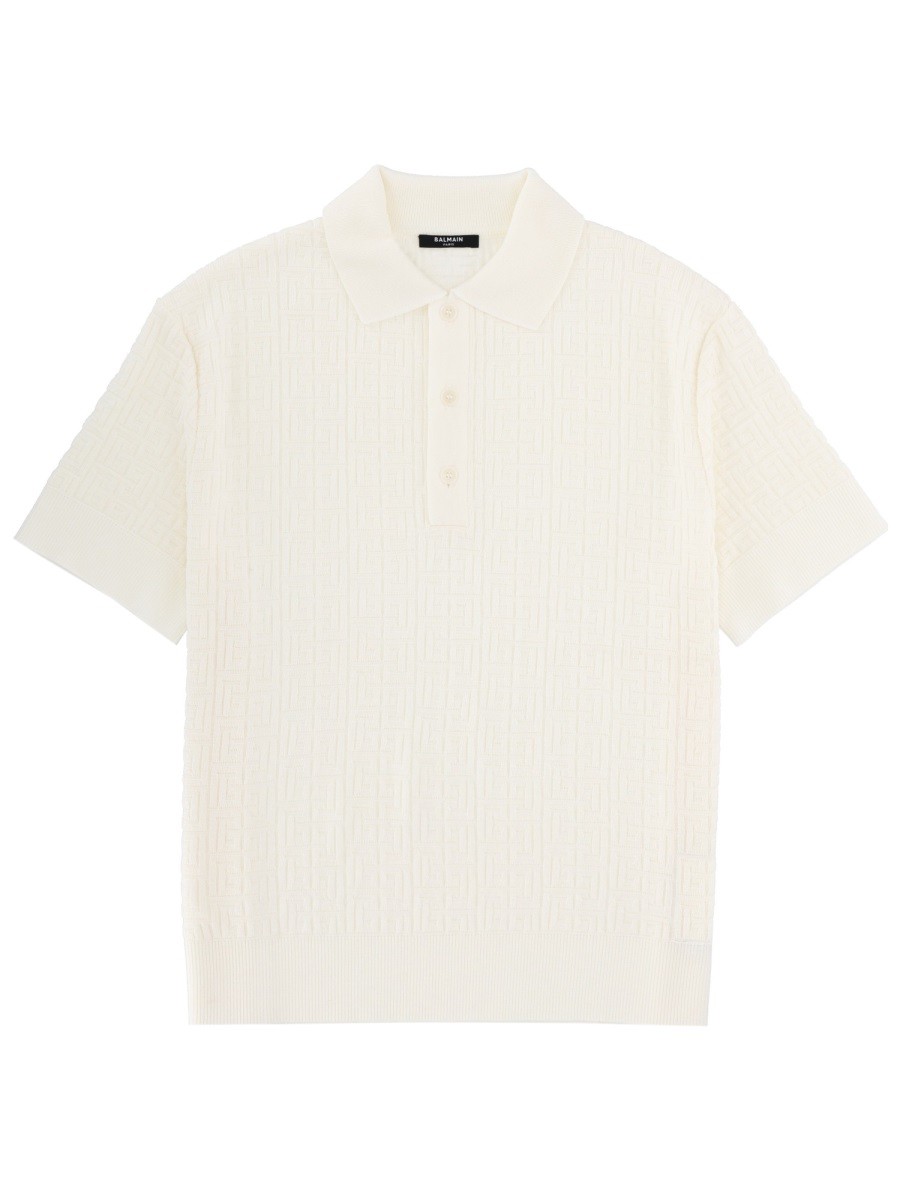 MERINO WOOL POLO SHIRT