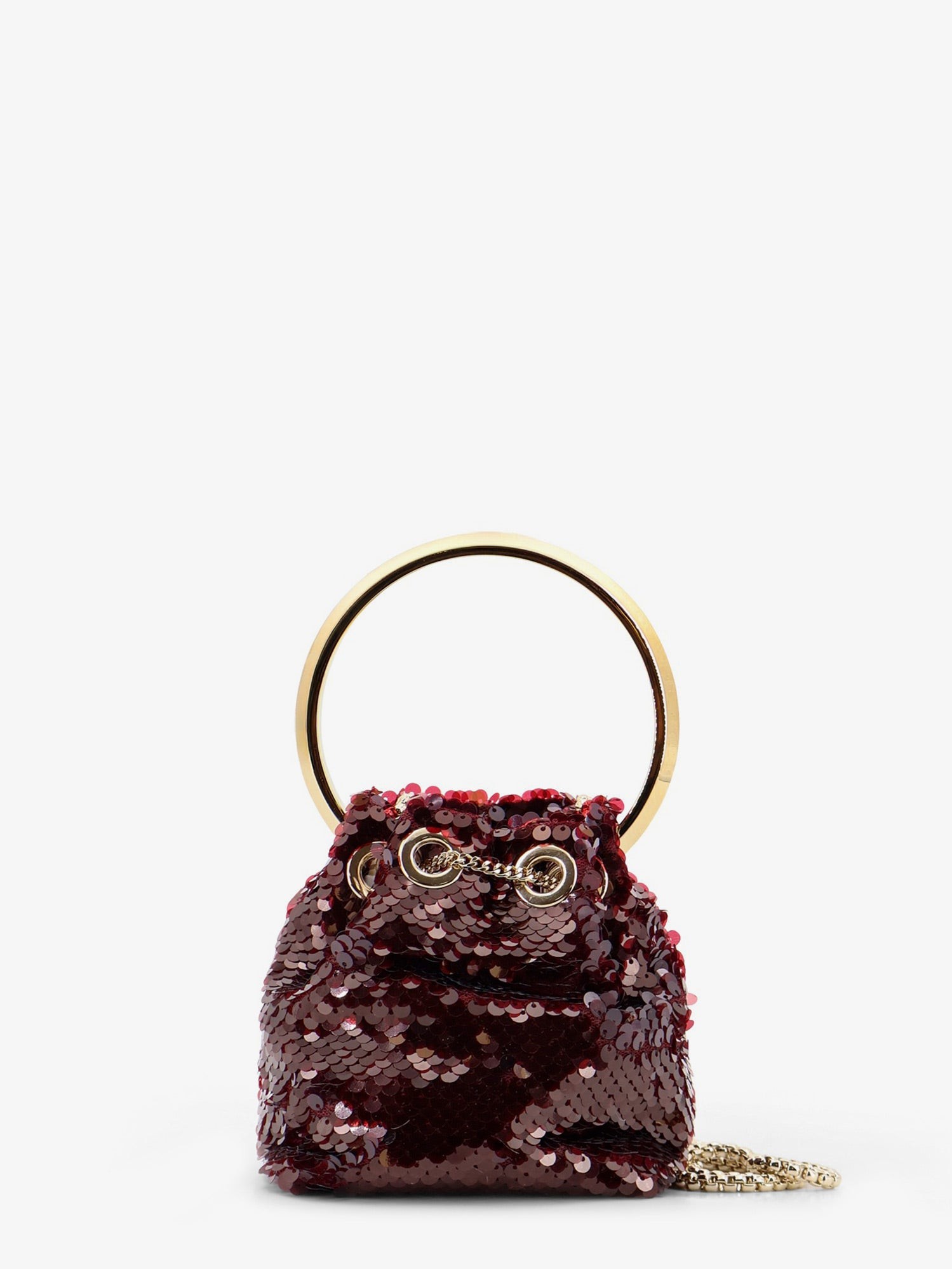 Micro BonBon crossbody bag with all-over sequins - Image 2