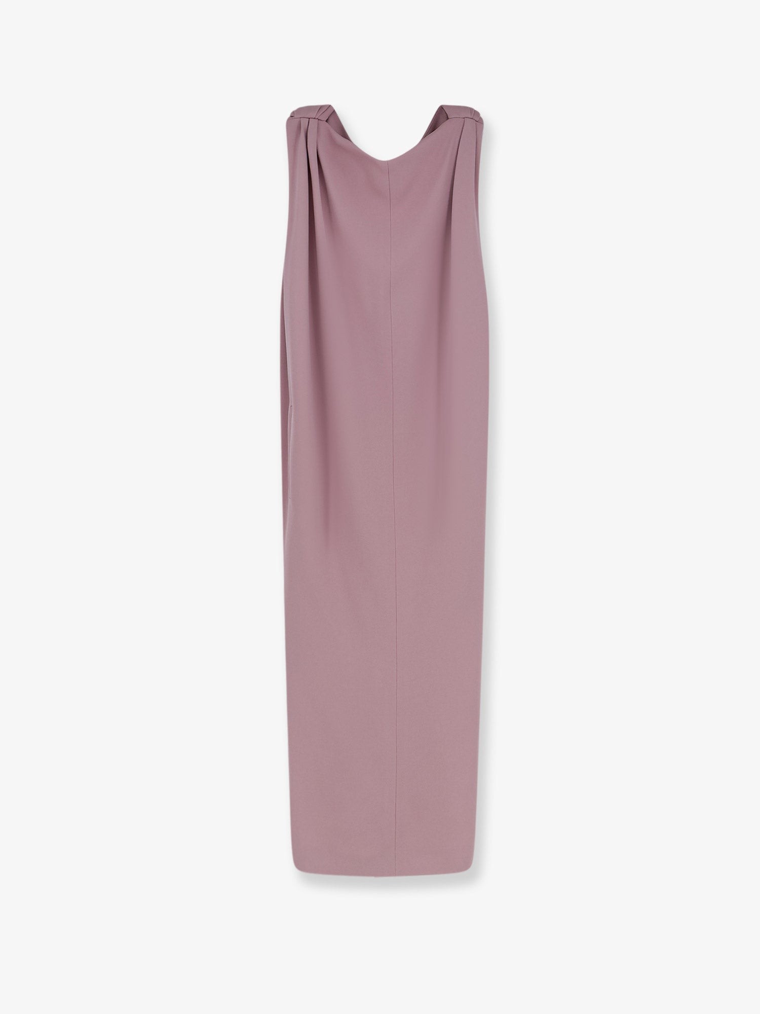 Midi Sack silk and wool dress