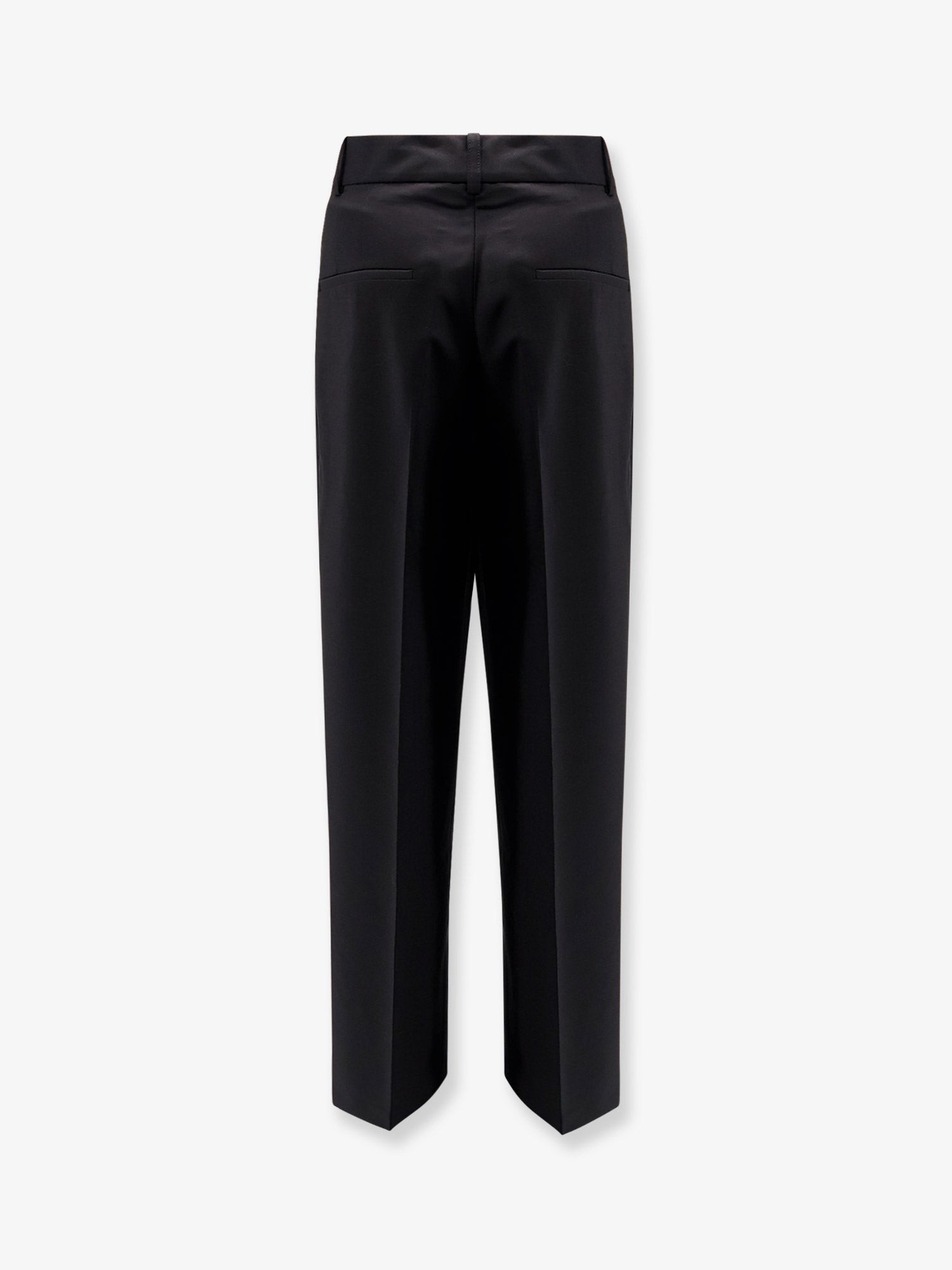 Midwaist wool blend trousers - Image 4