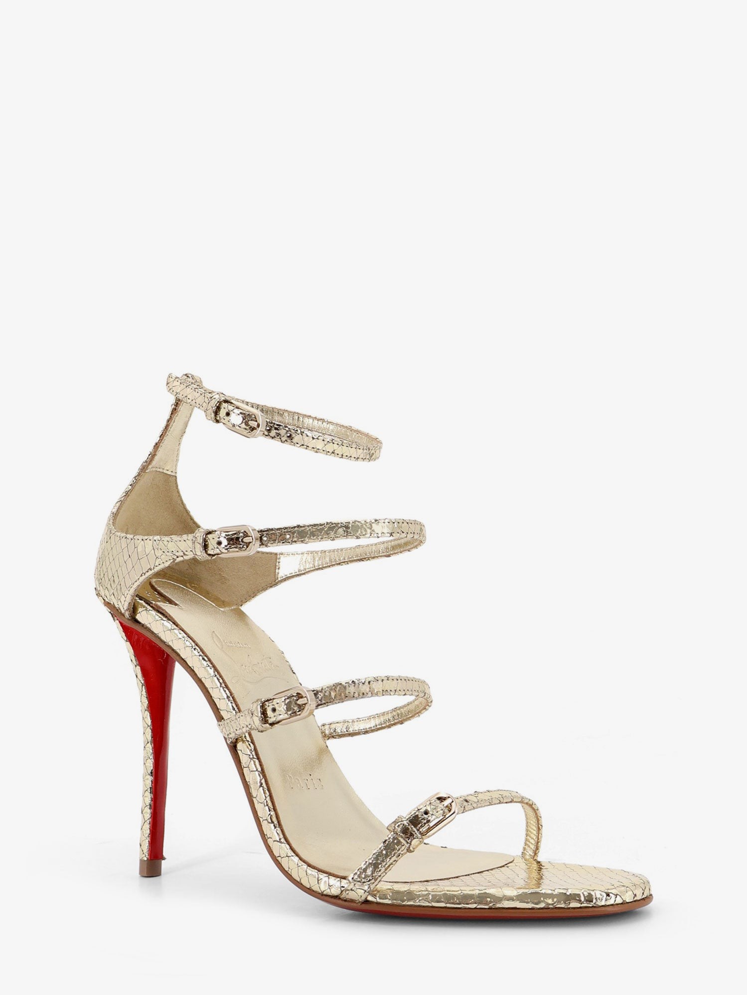 Millenium 100 python leather sandals - Image 2
