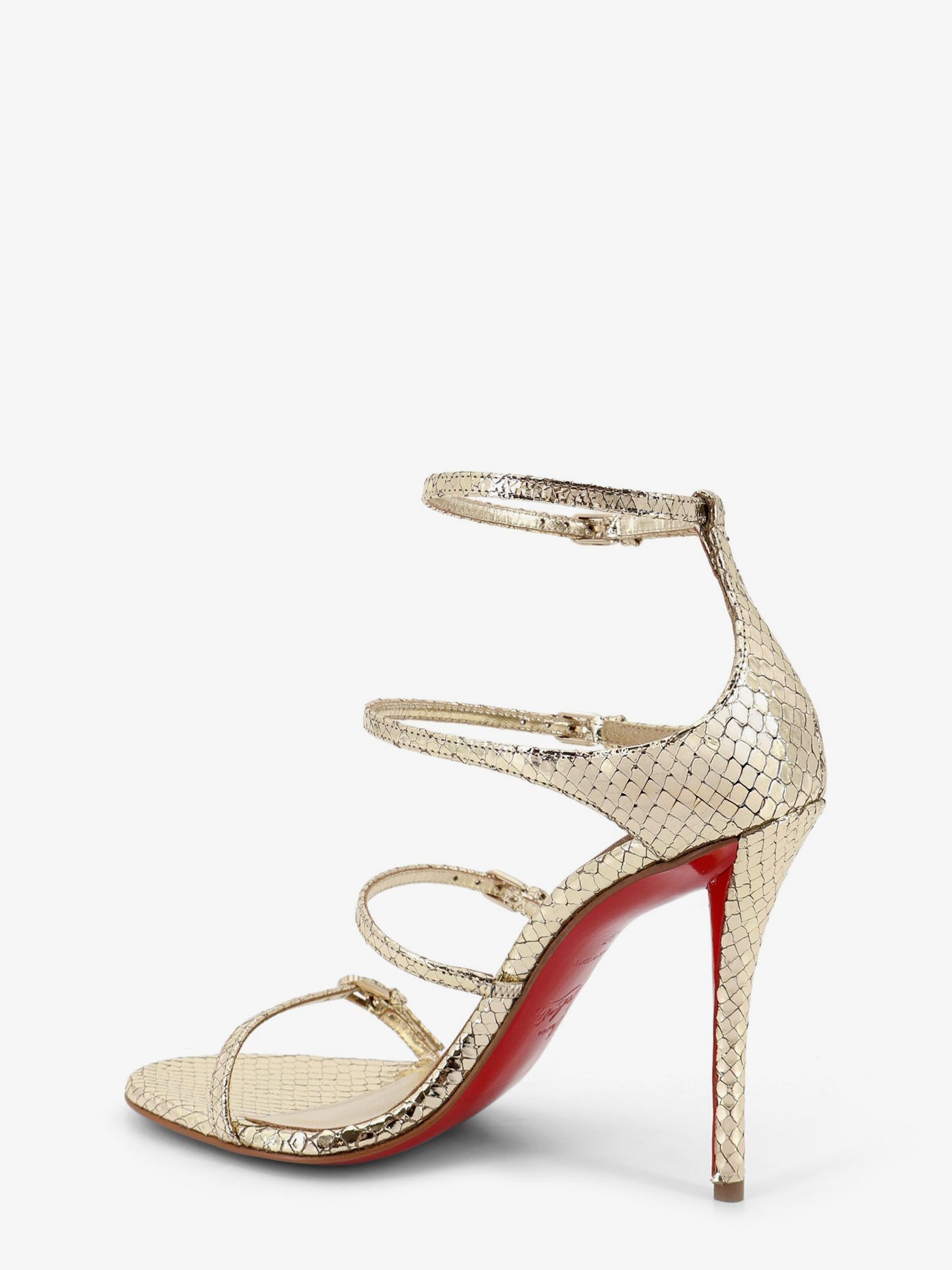Millenium 100 python leather sandals - Image 3