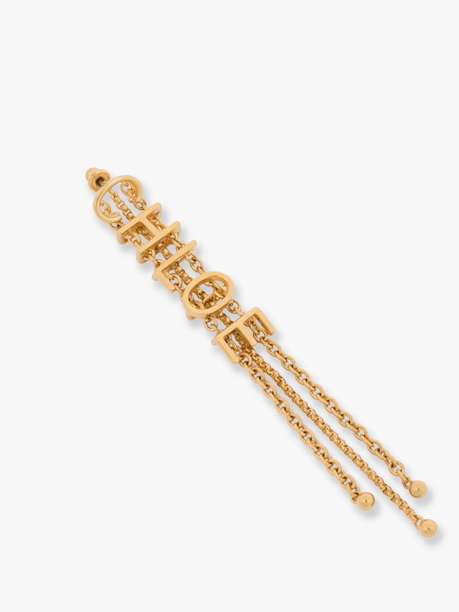 Mini Belt brass earrings - Image 2