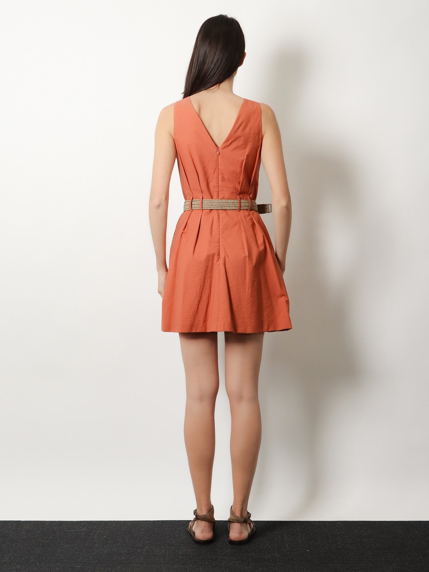 Mini Dress with belt - Image 3