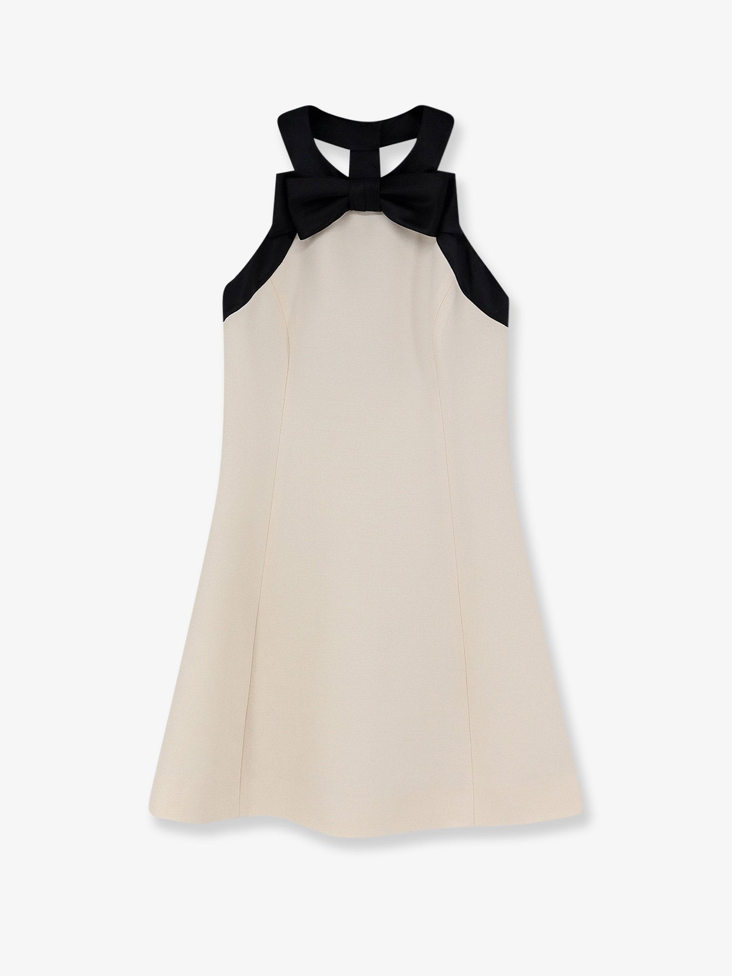 Mini dress with bow detail