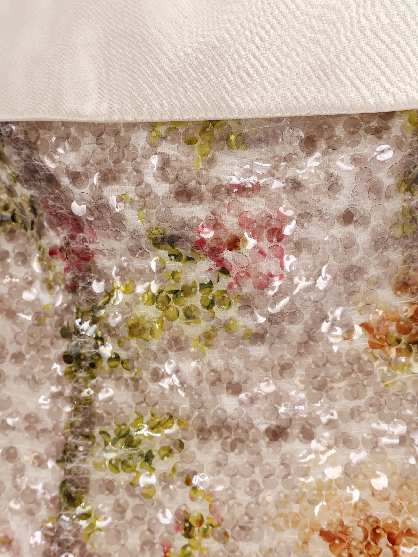 Mini dress with sequins - Image 3