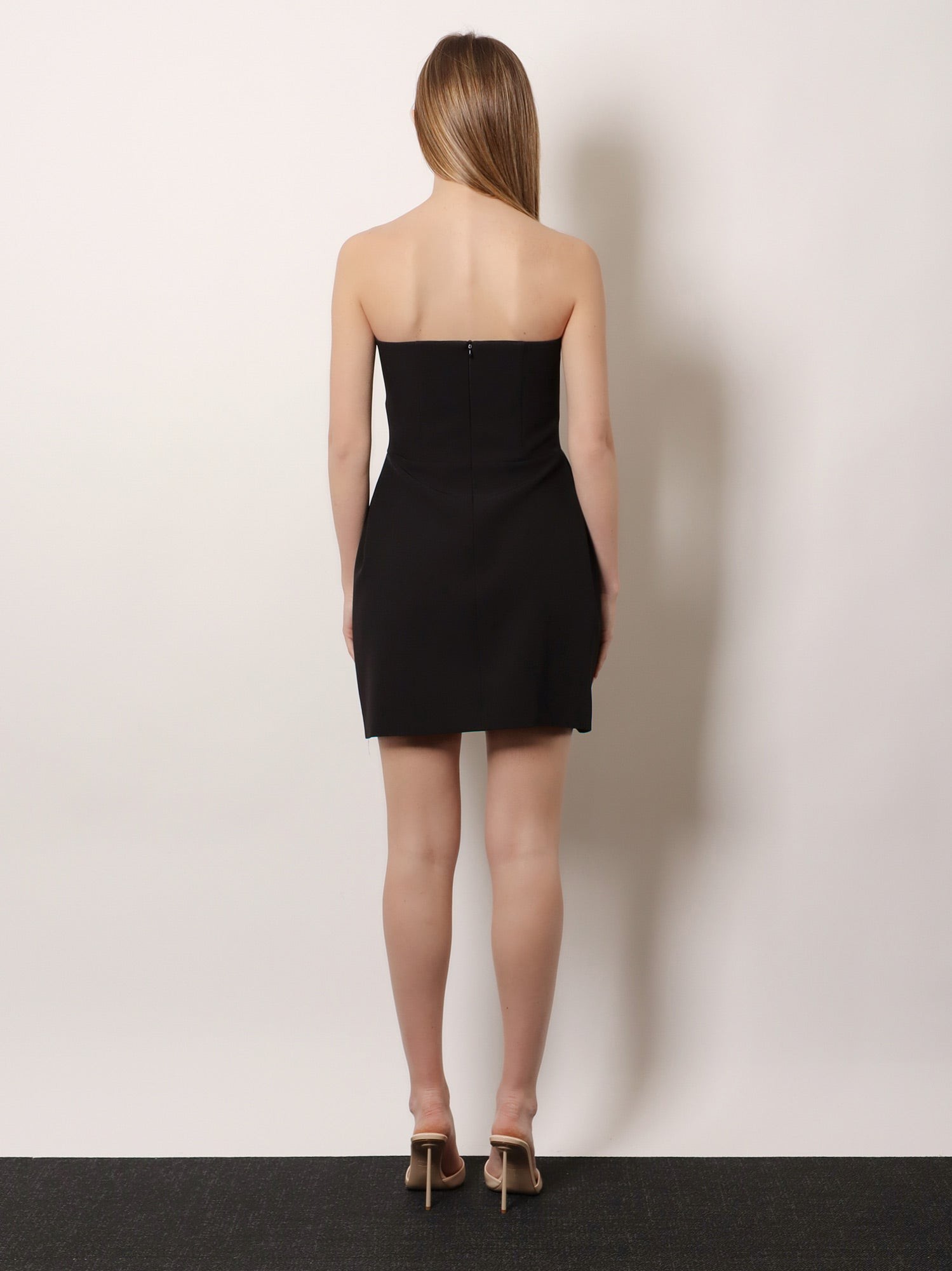 Mini dress with stays - Image 3