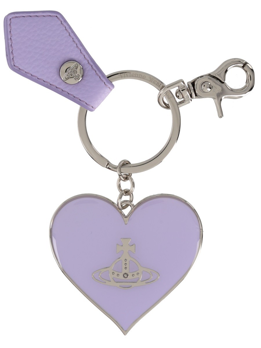 "MIRROR HEART" KEYCHAIN