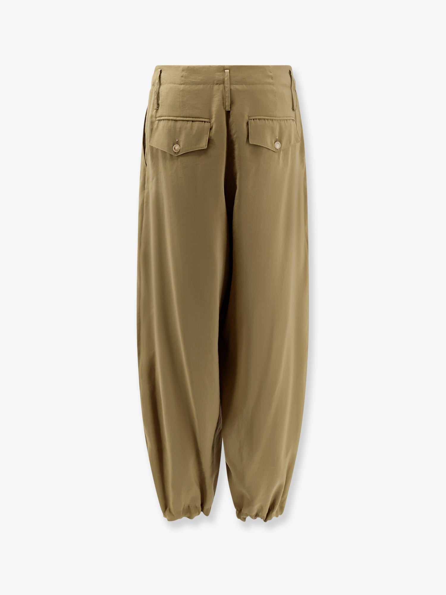 Modal trousers with drawstring detail - Image 2