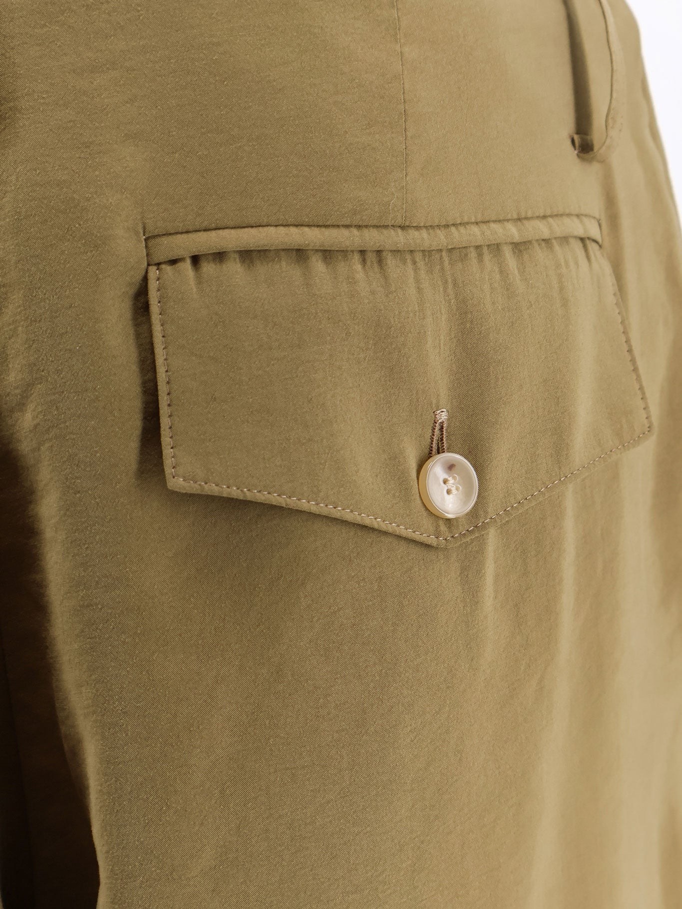 Modal trousers with drawstring detail - Image 3