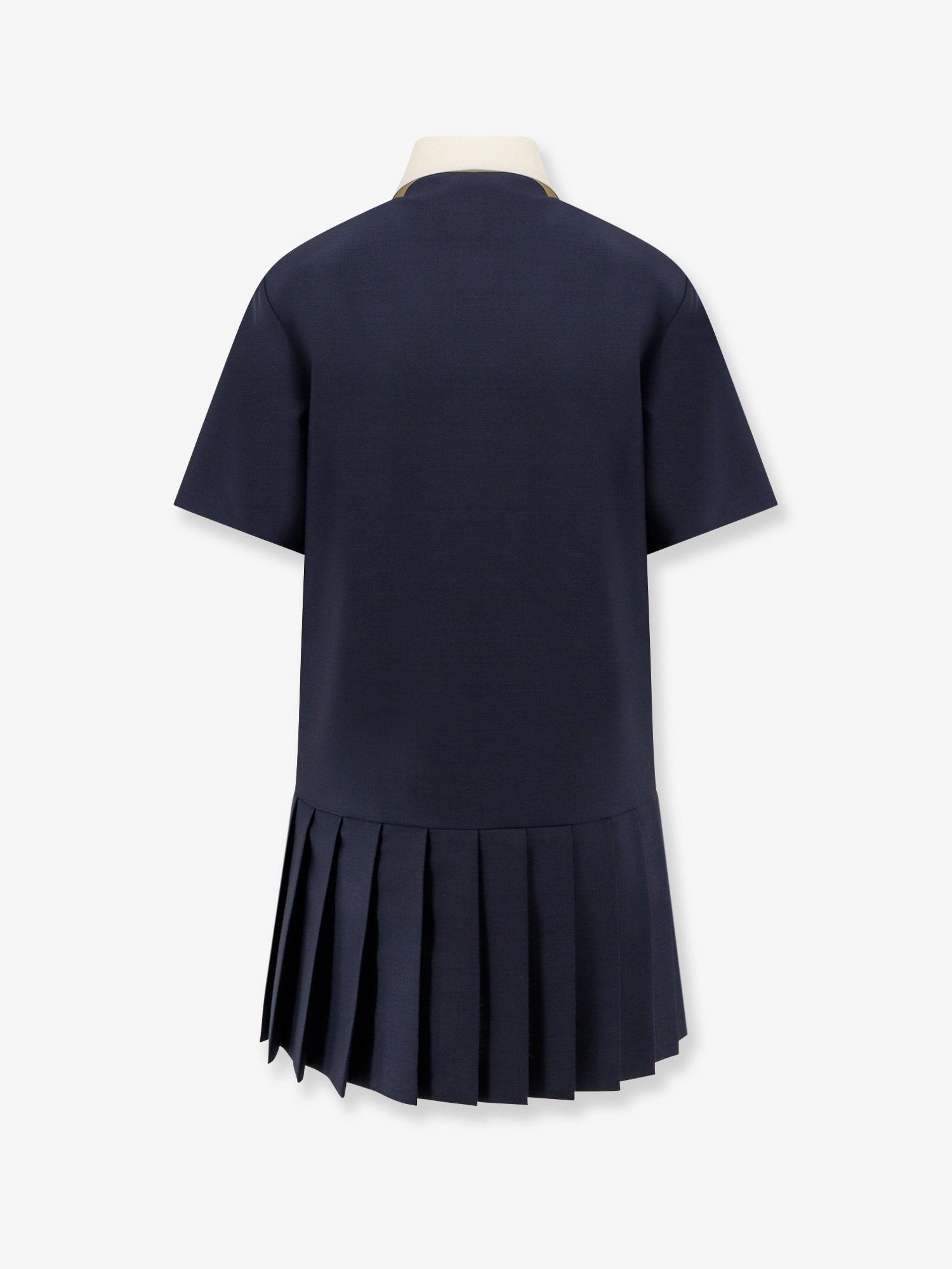 Mohair and virgin wool short dress - Image 4