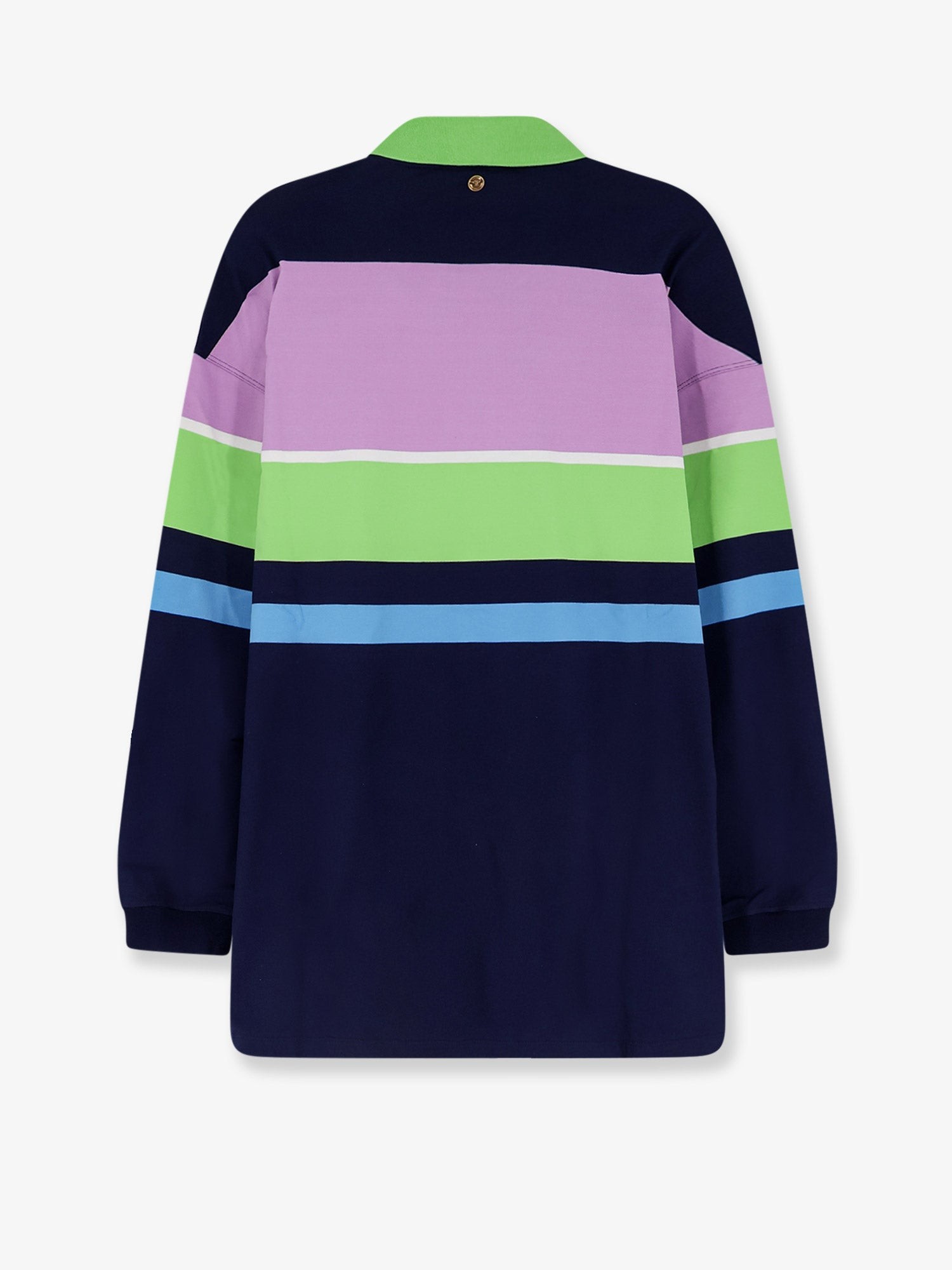 Multicolor stripes cotton sweatshirt - Image 2