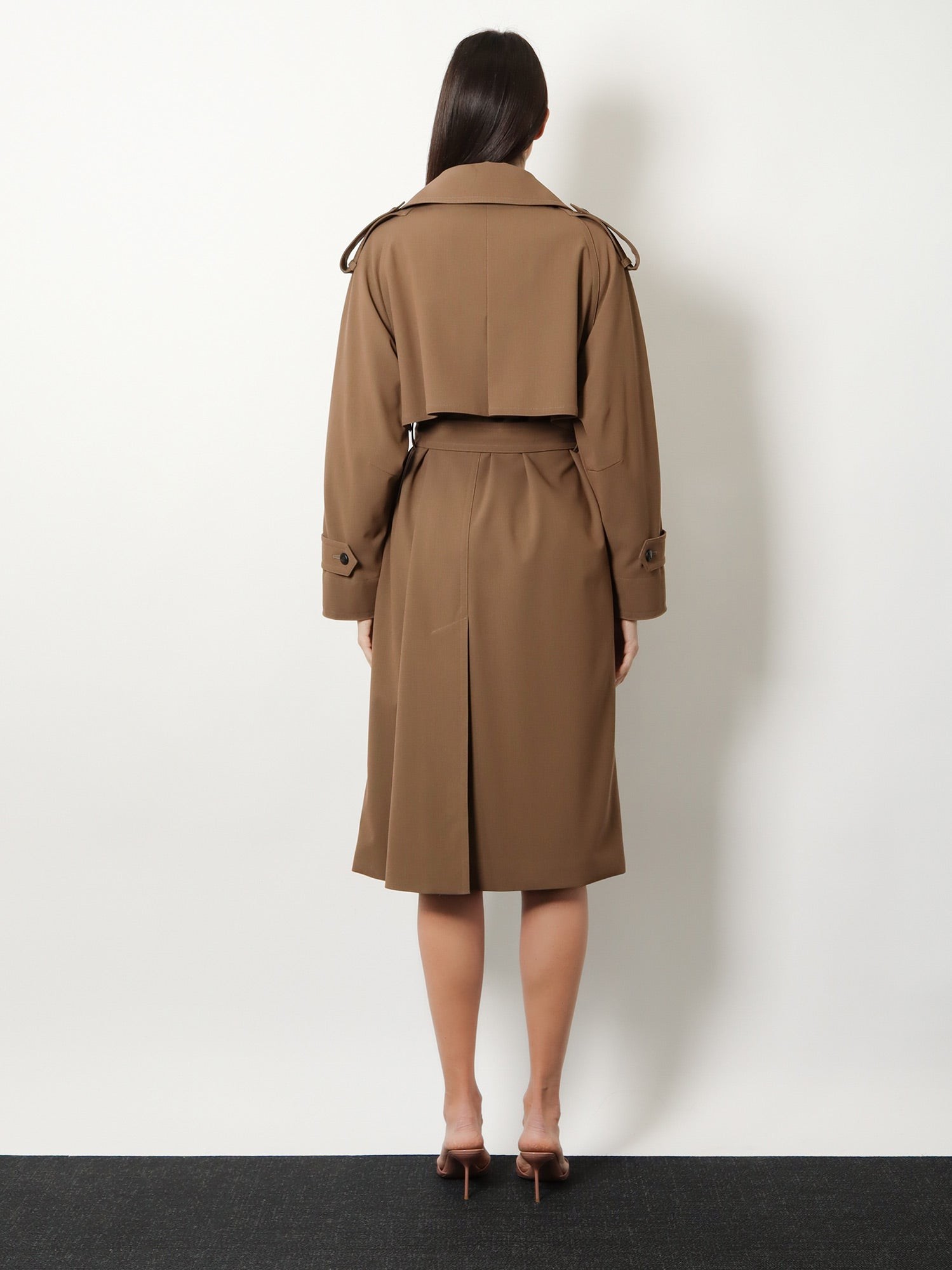 Mxmcerto virgin wool trench - Image 5