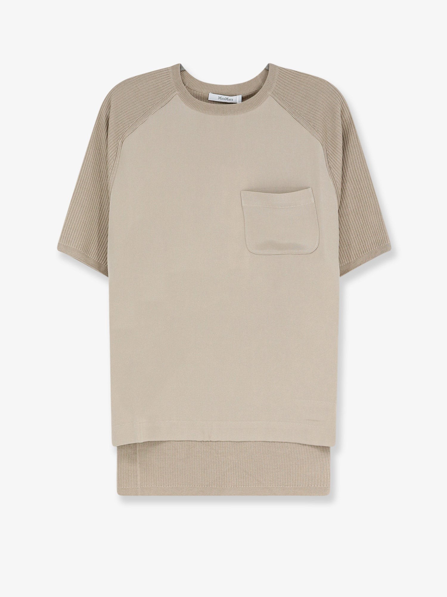 Mxmgolfo silk and cashmere top
