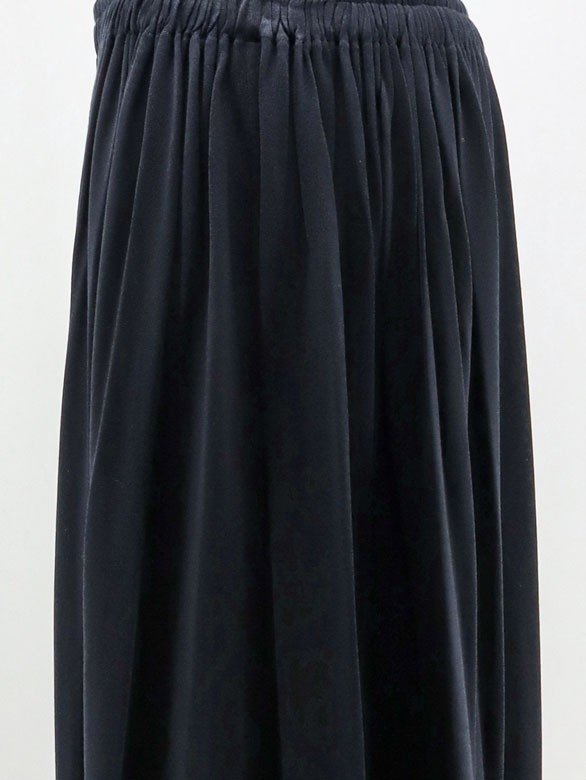 MXMLivrea pleated jersey long skirt - Image 3