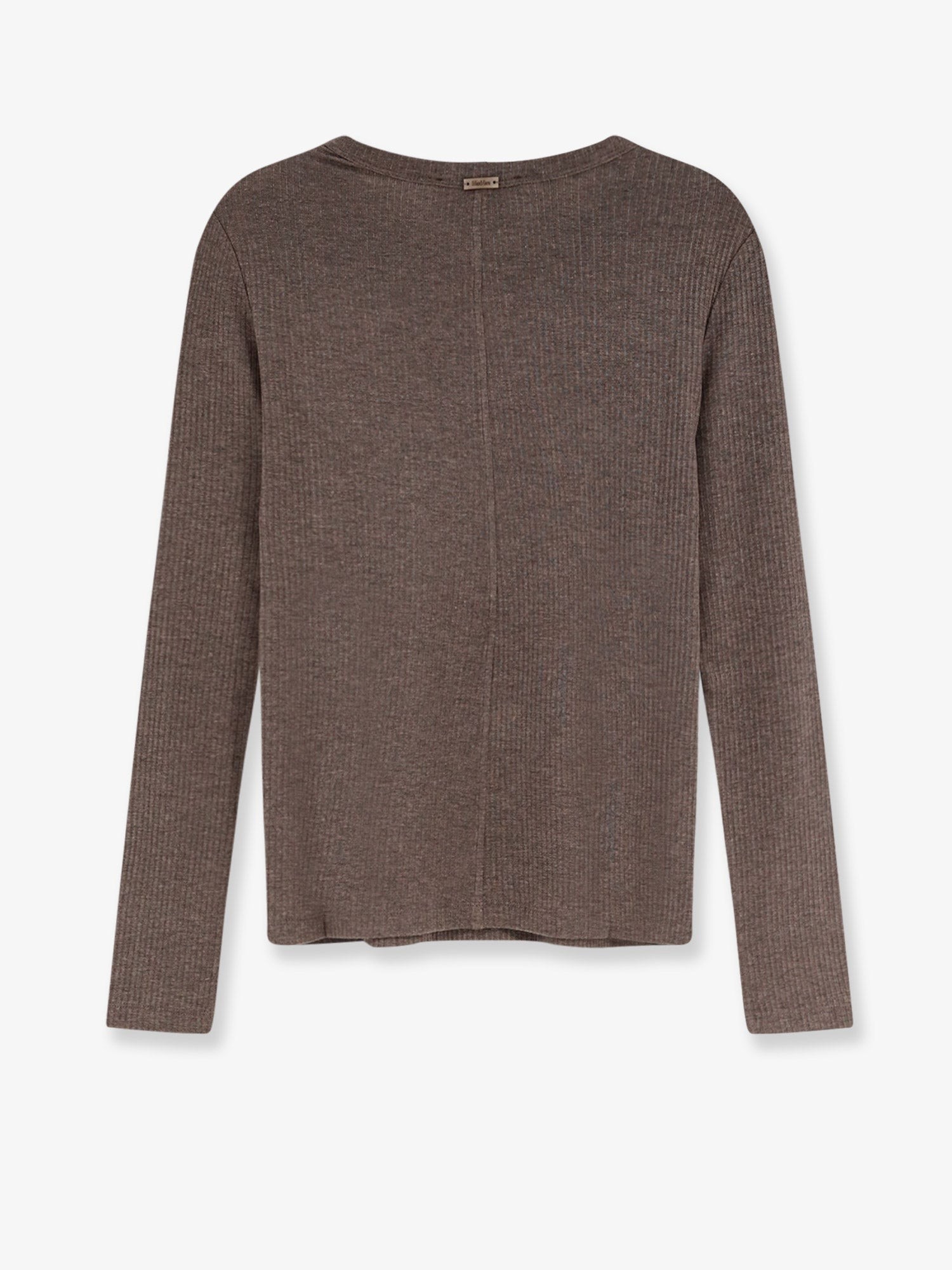 Mxmsalmone lyocell and silk t-shirt - Image 2