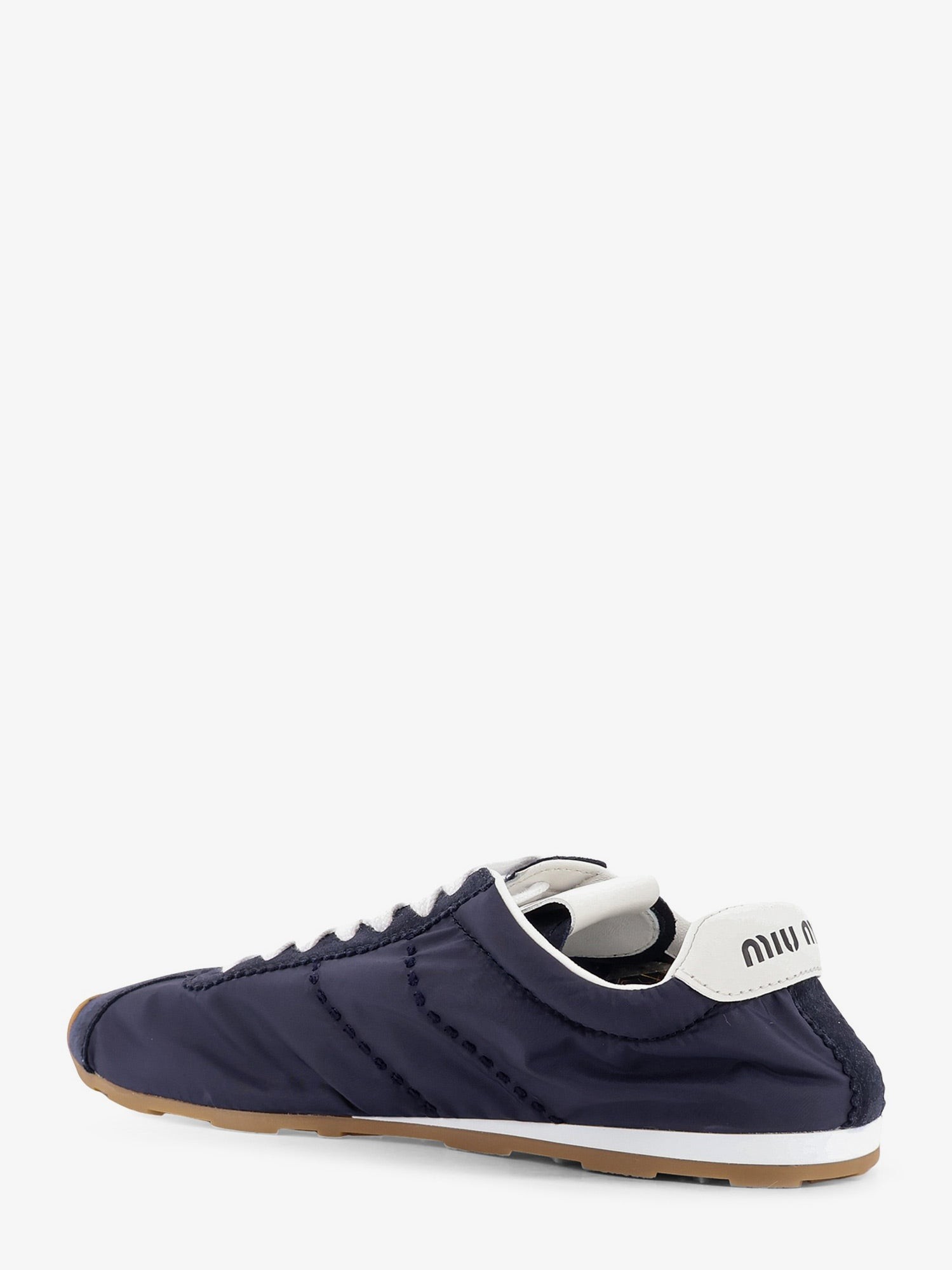 Nylon and suede sneakers - Image 3
