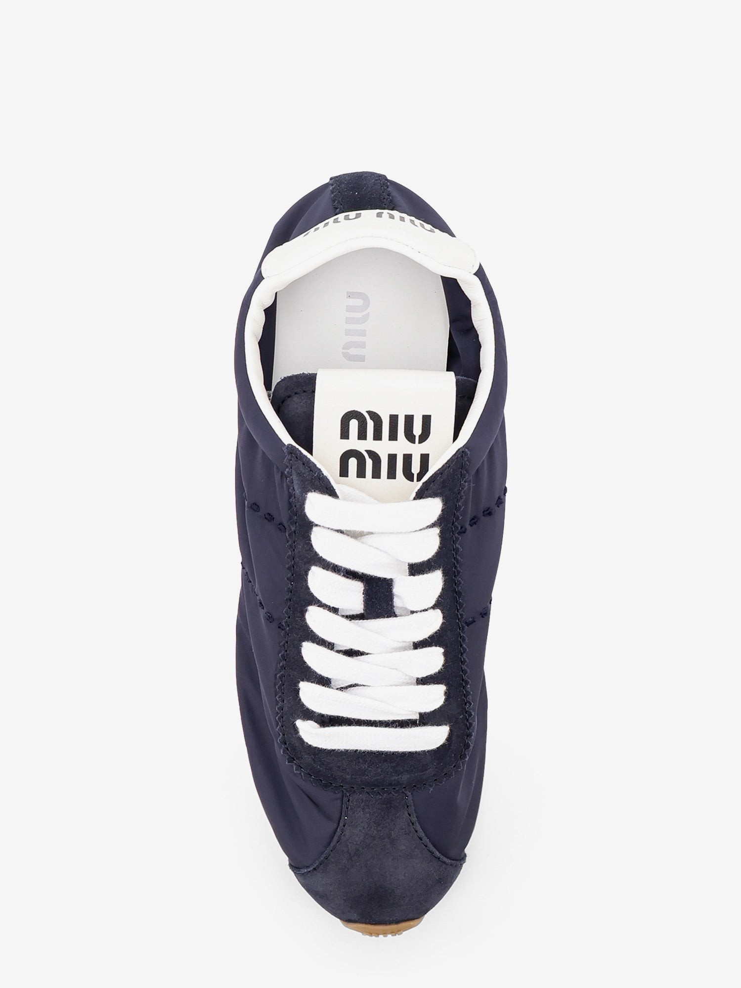 Nylon and suede sneakers - Image 5