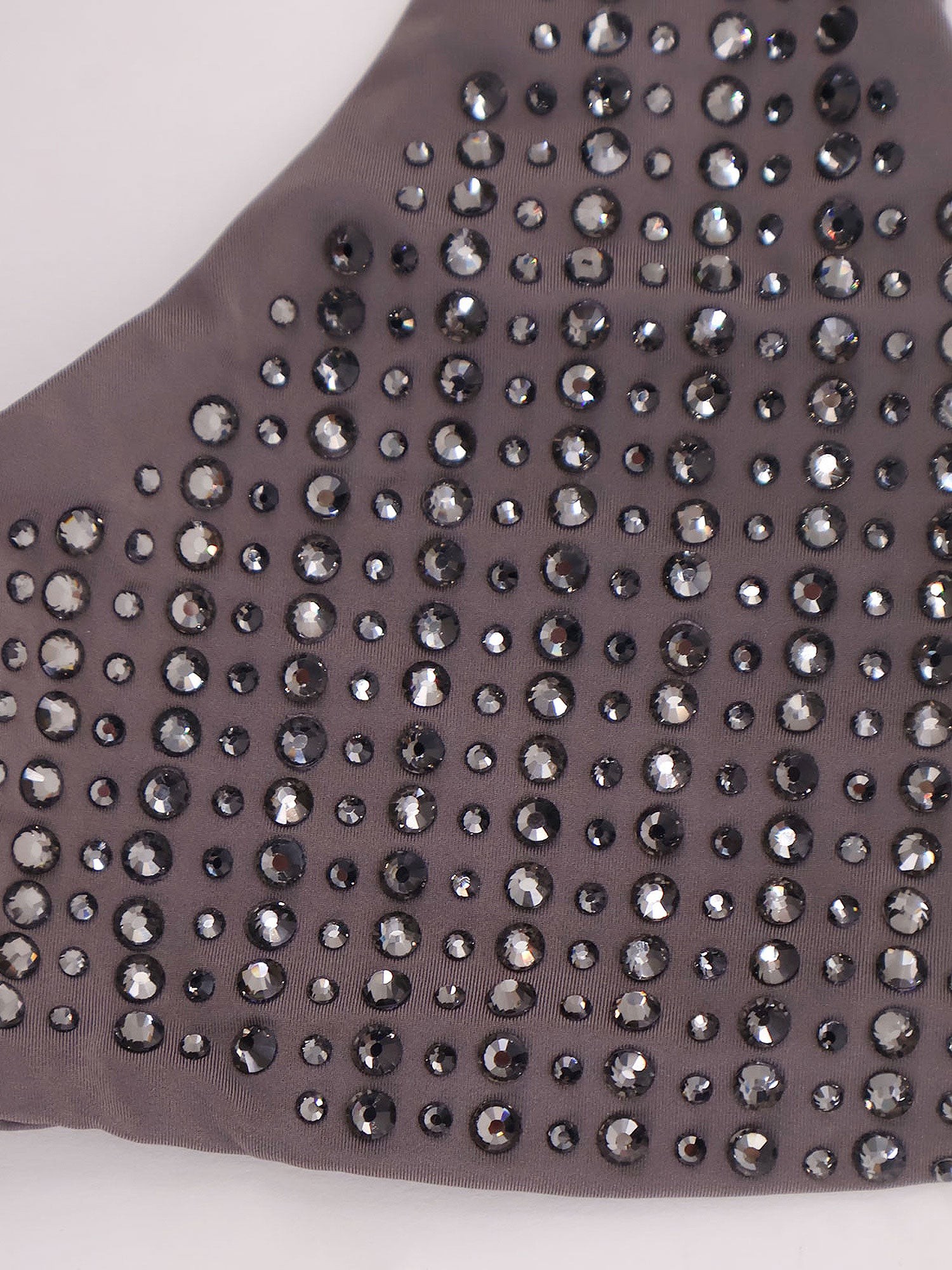 Nylon bikini with all-over rhinestones - Image 3