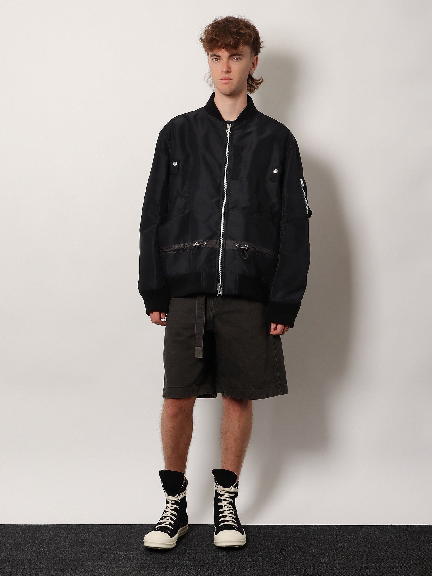 Nylon bomber jacket - Image 2