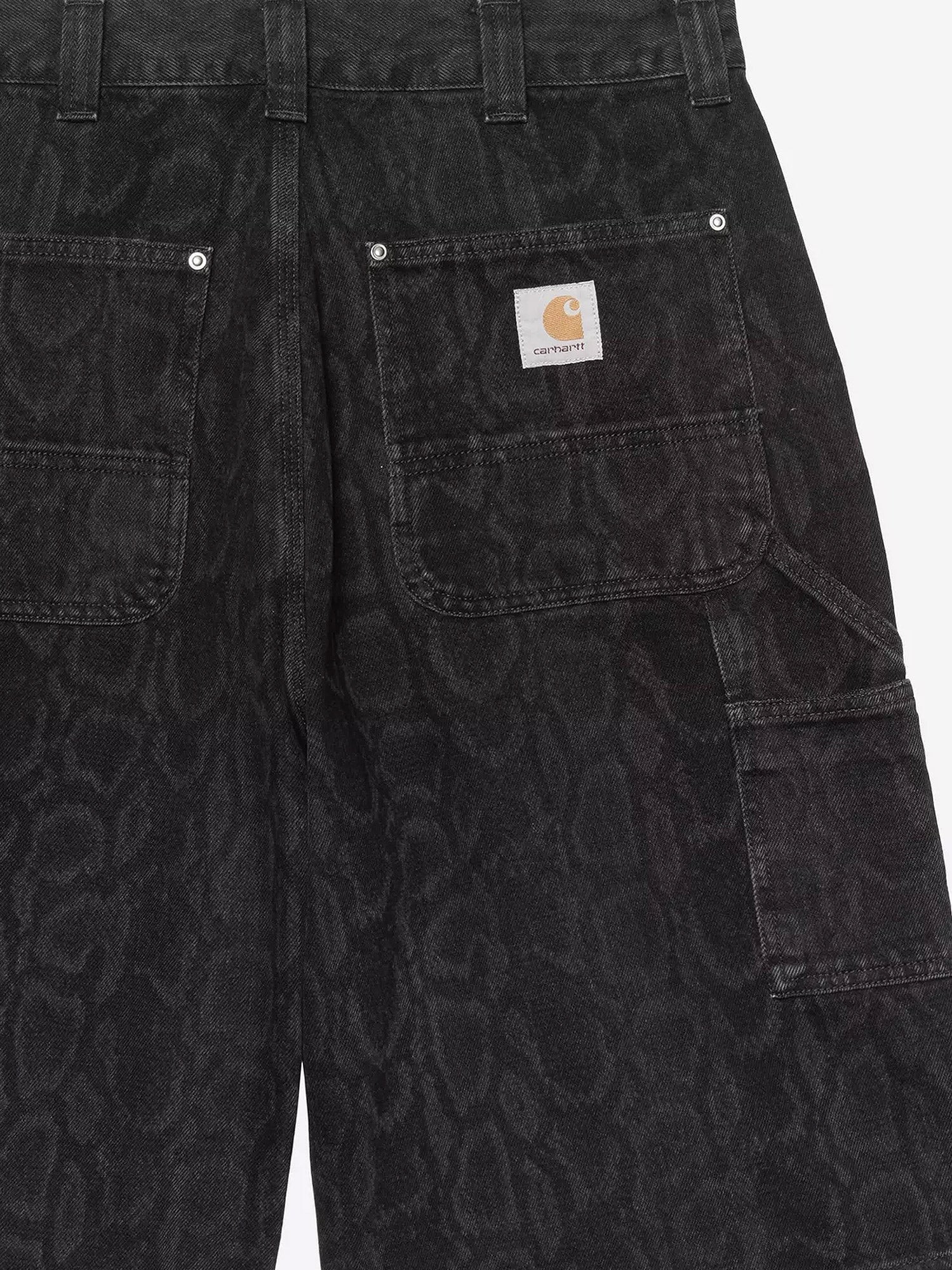 OG Double Knee black denim bermuda shorts - Image 3